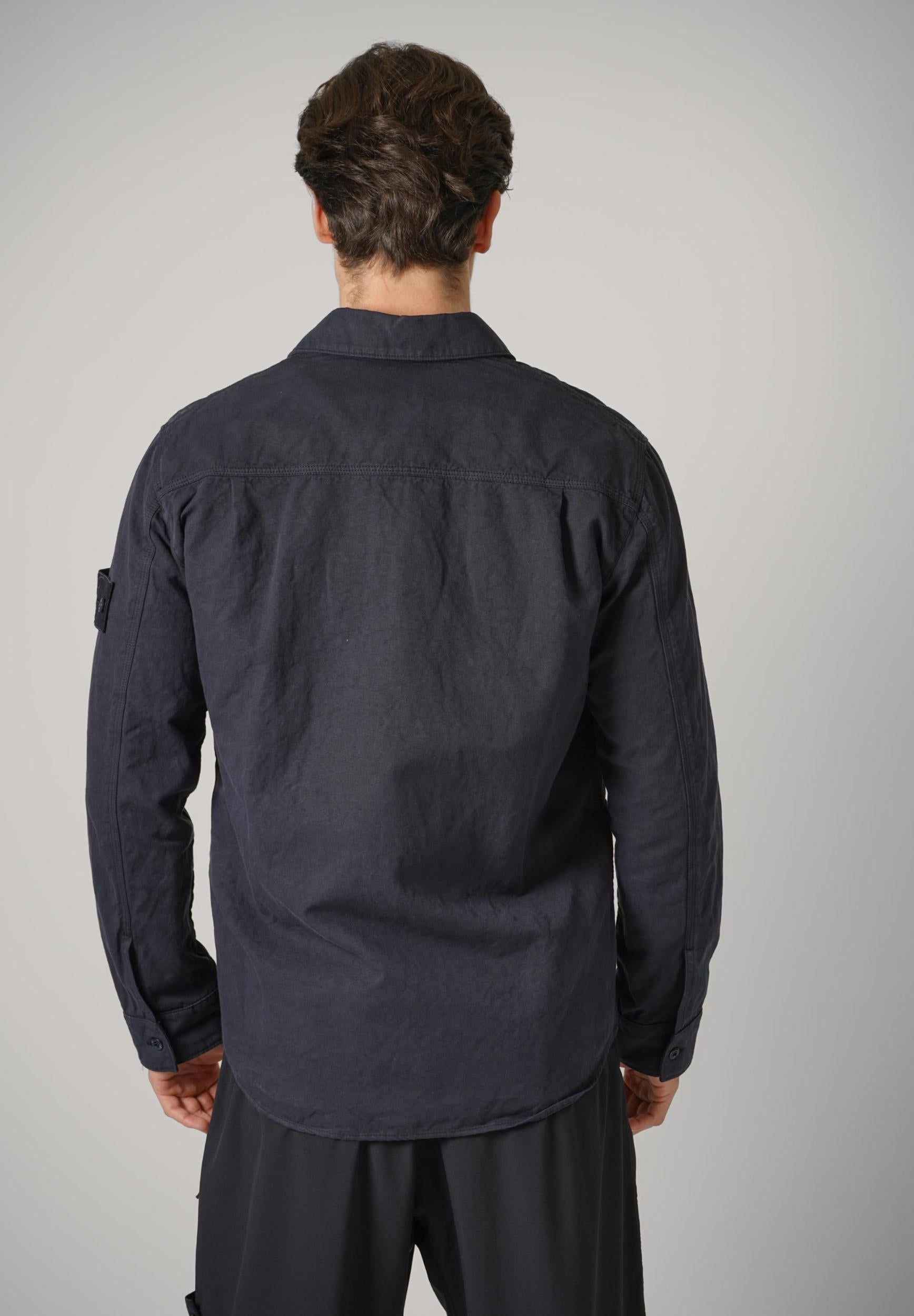 1200012 Stone Island Overshirt Navy