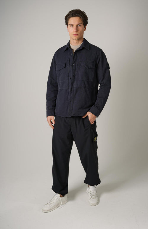 1200012 Stone Island Overshirt Navy