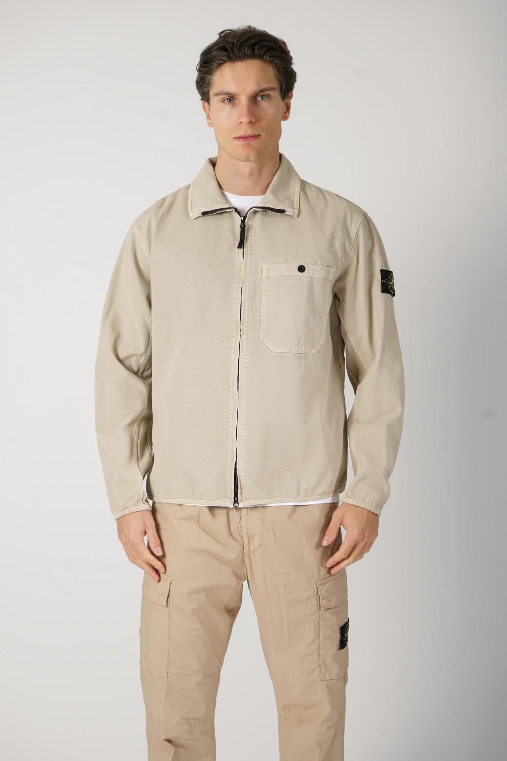 1200014 Stone Island Overshirt Beige