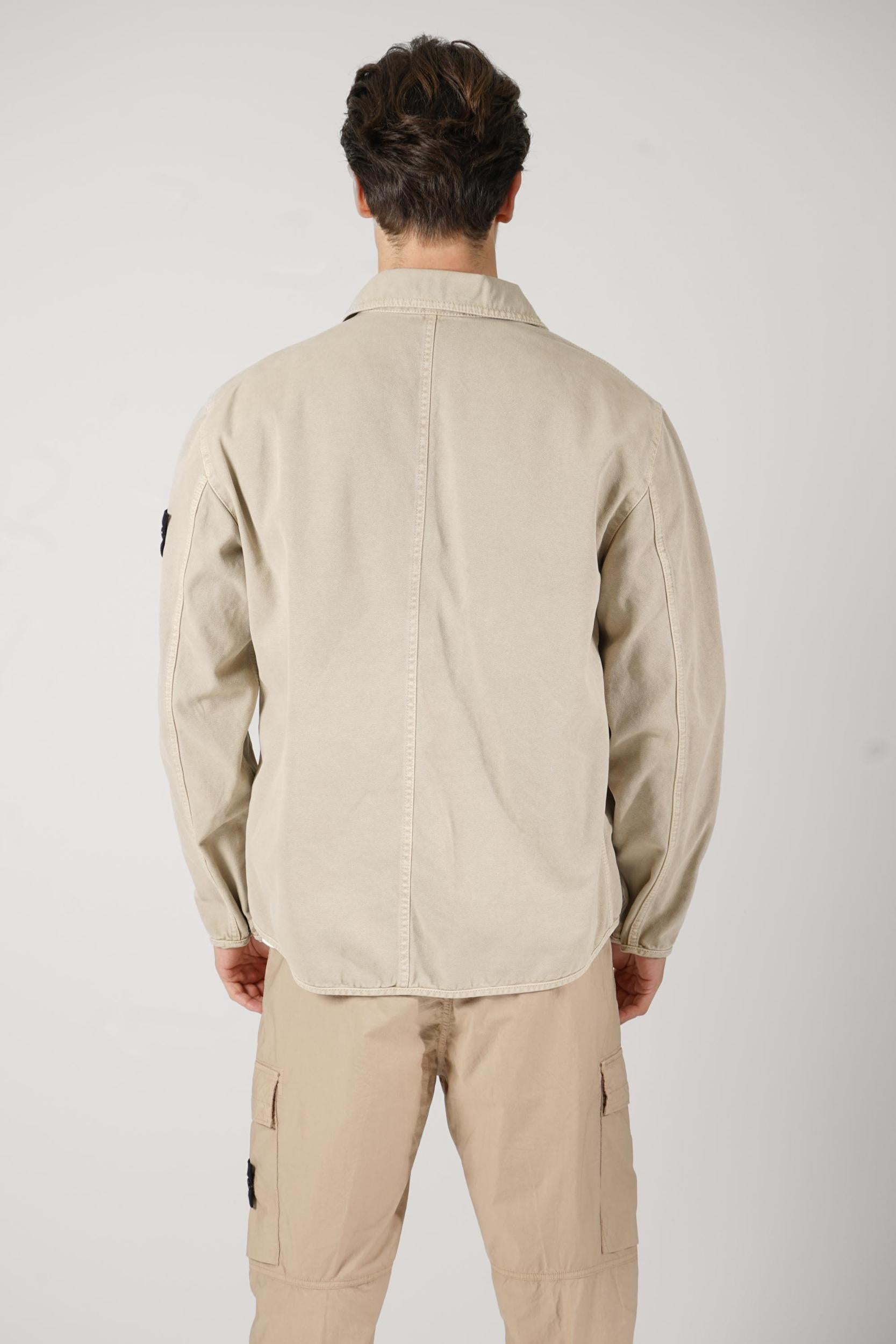 1200014 Stone Island Overshirt Beige