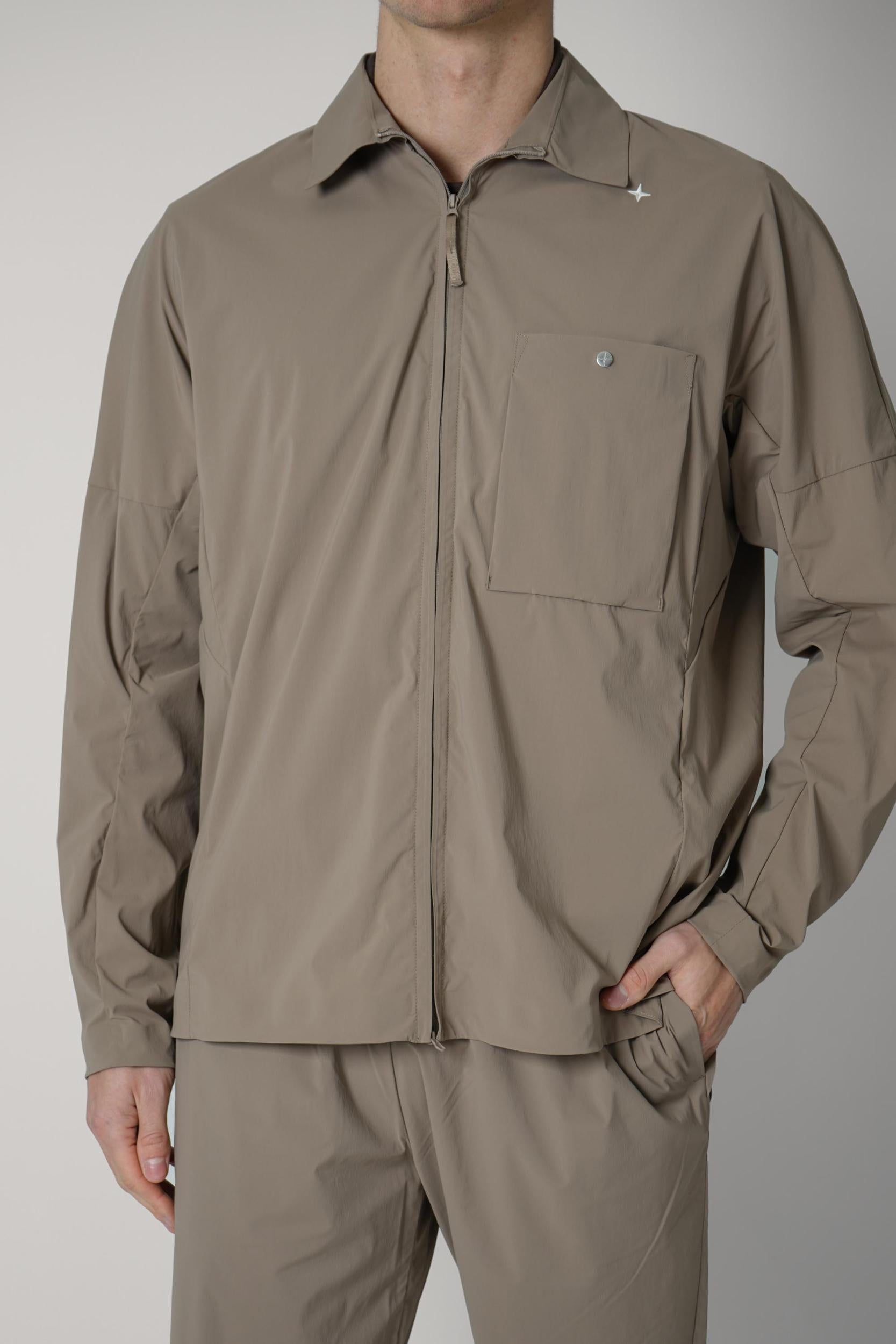 1200016 Stone Island Stella Overshirt Desert
