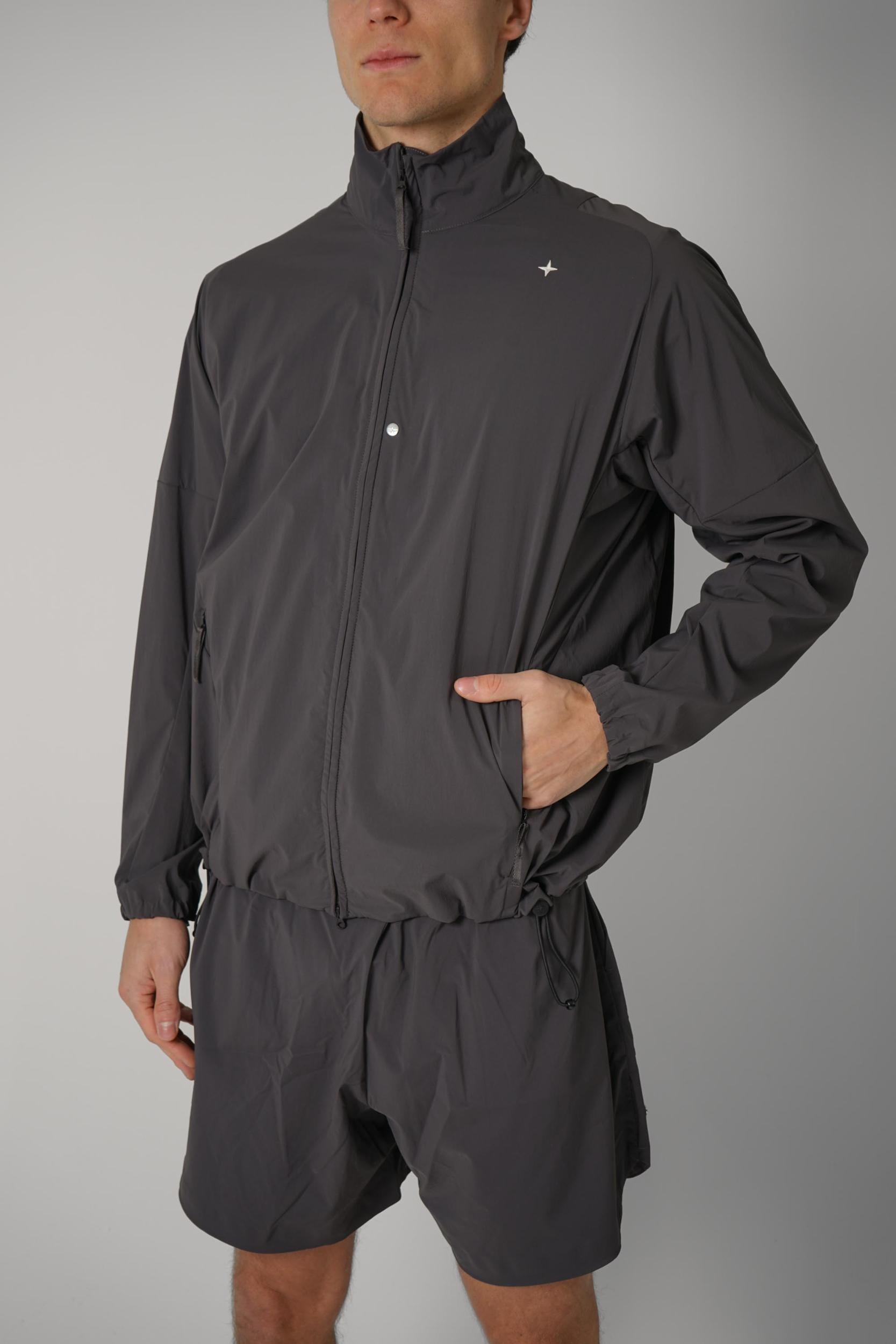 1200035 Stone Island Stella Overshirt Dark Grey