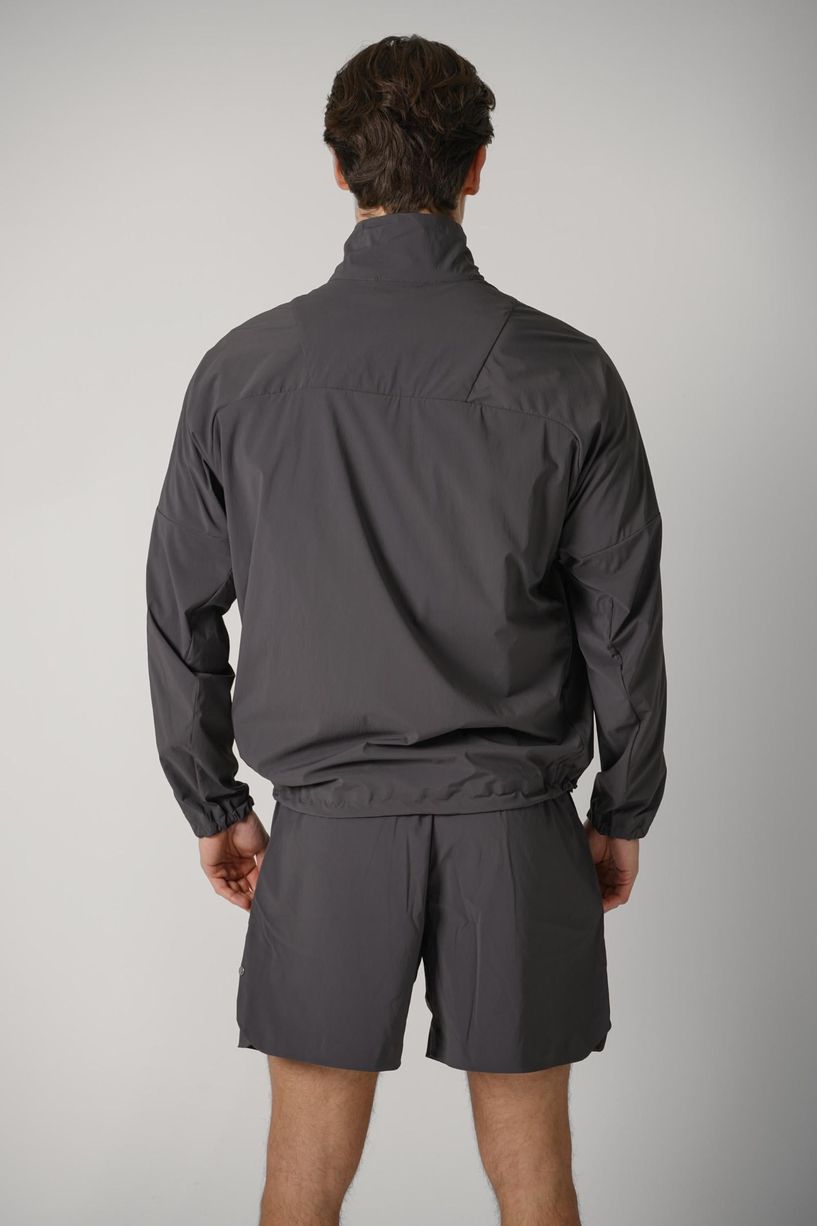 1200035 Stone Island Stella Overshirt Dark Grey