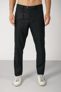 Marco Pescarolo Vento Zip Trousers – 05 black