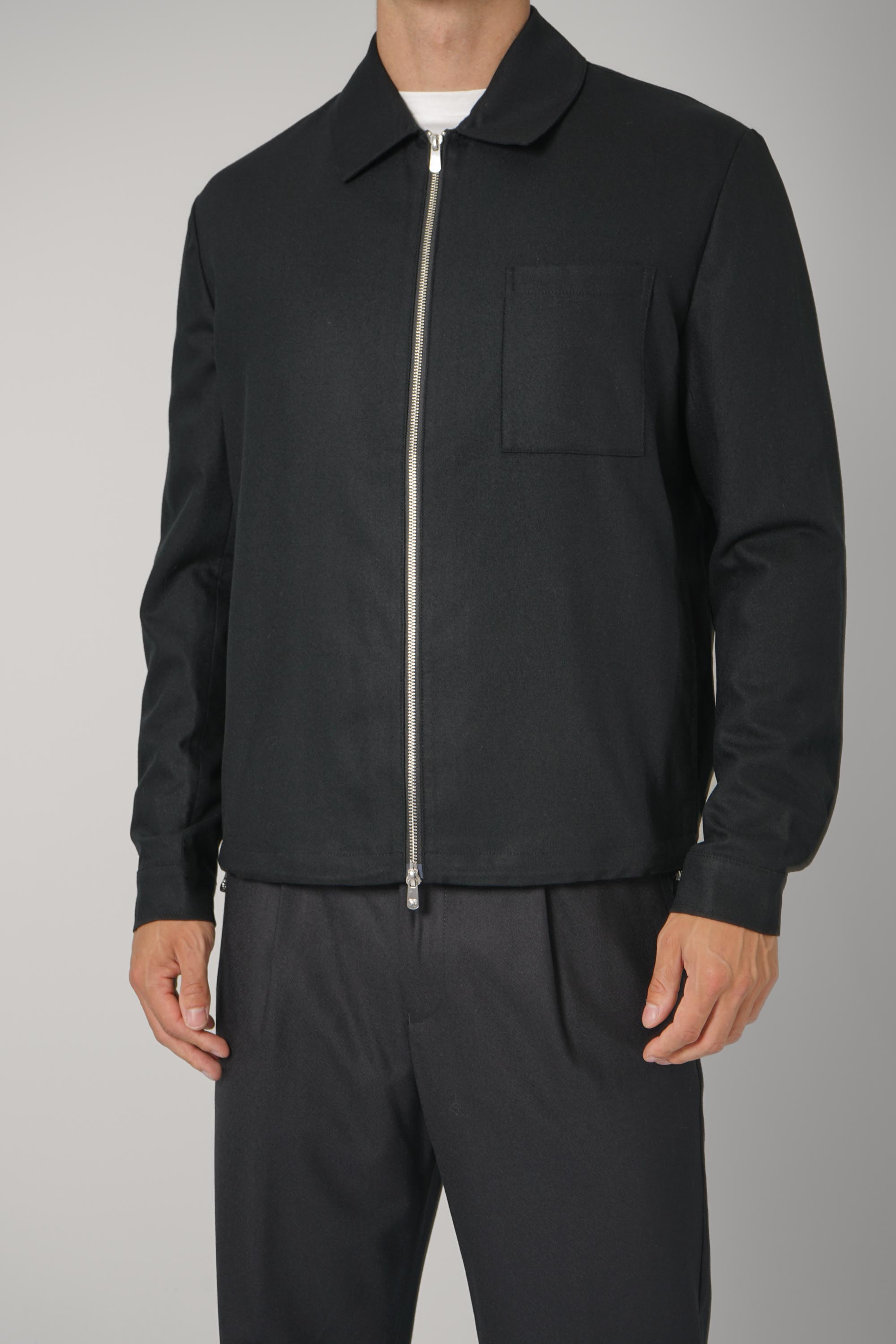 Marco Pescarolo  Ventidue Zip Jacket – 05 black