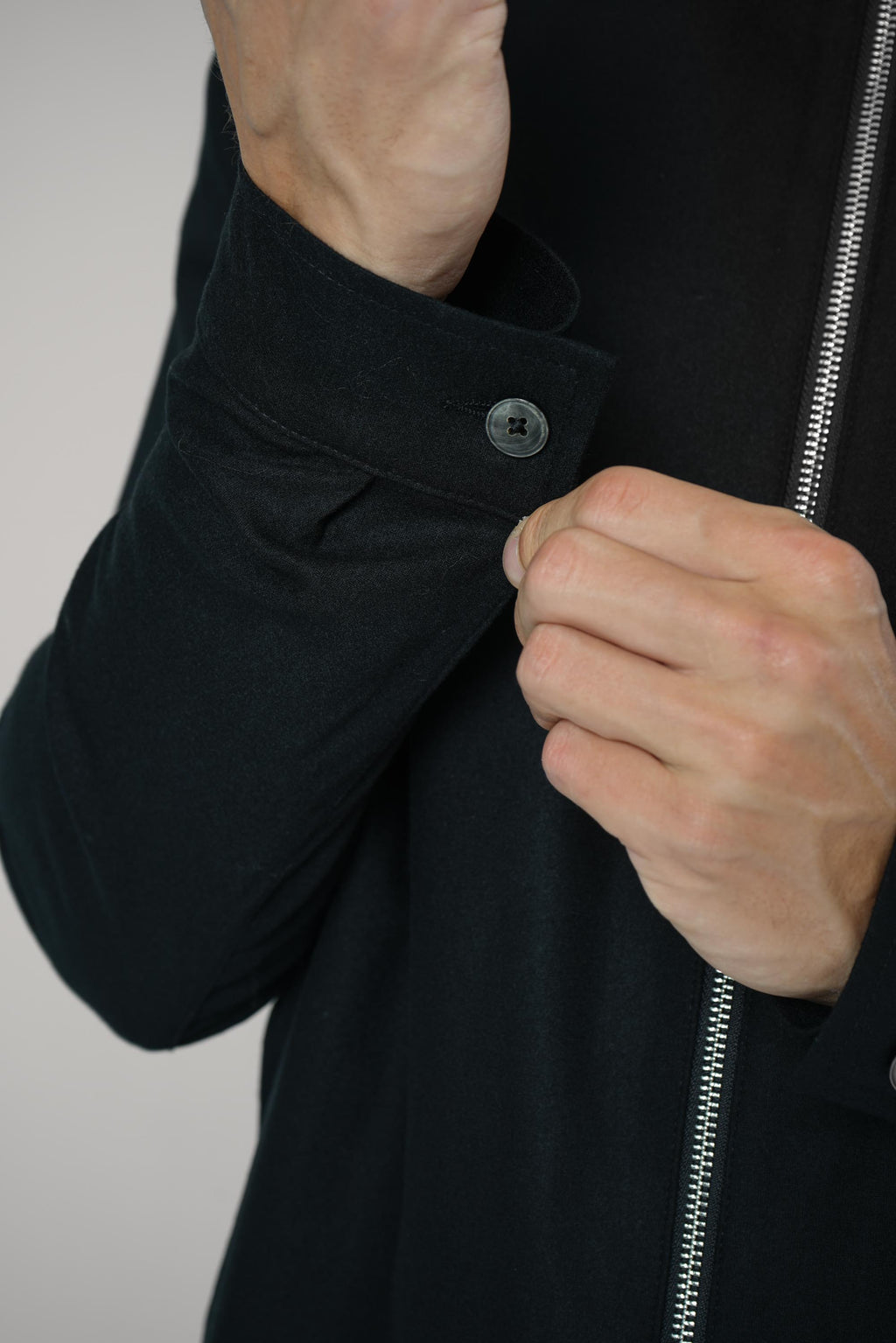 Marco Pescarolo  Ventidue Zip Jacket – 05 black