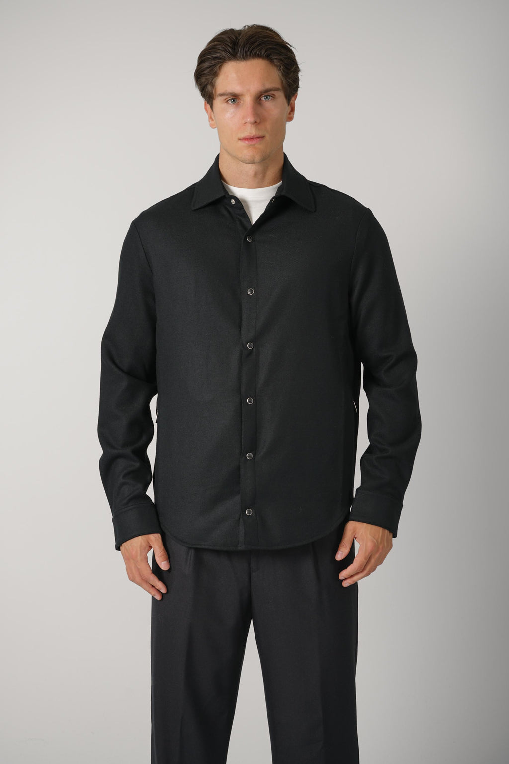 Marco Pescarolo Zenith Shirt Jacket – 03 black