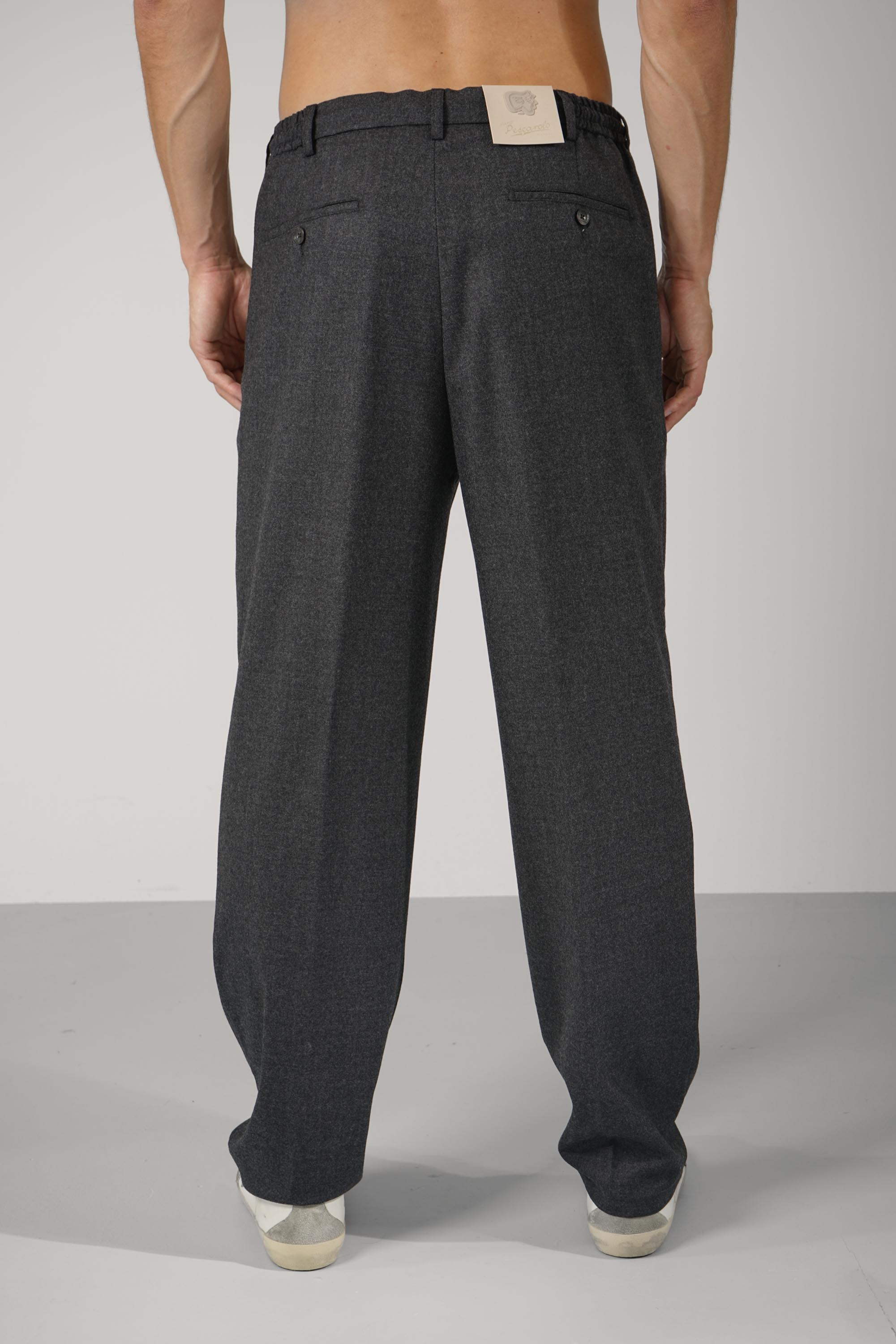 Marco Pescarolo Dieci Zip Trousers – 03 grey