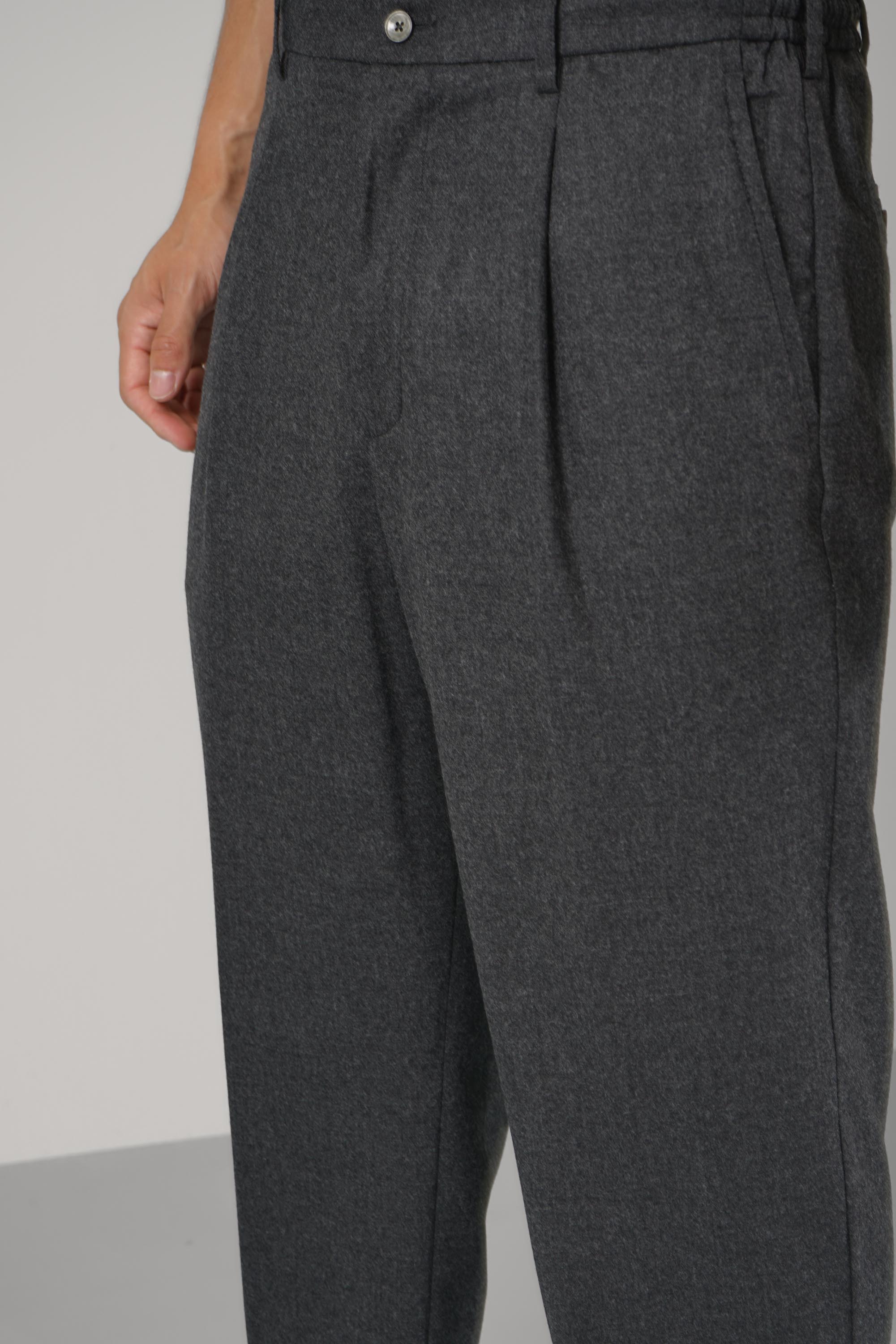 Marco Pescarolo Dieci Zip Trousers – 03 grey
