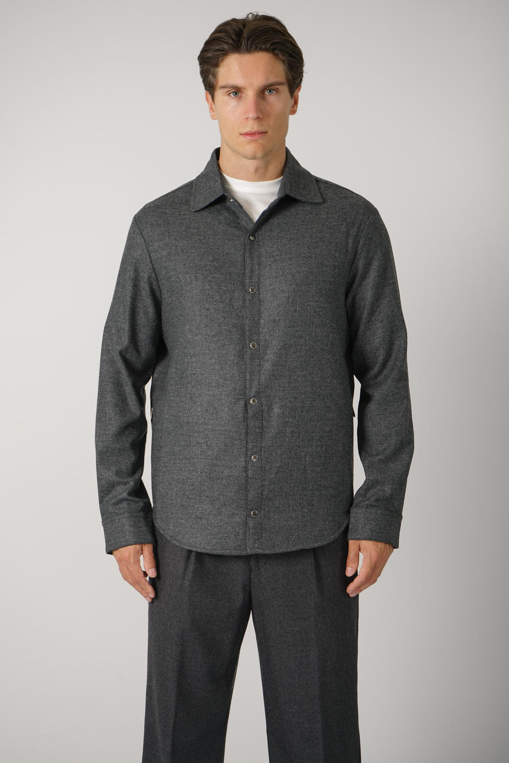 Marco Pescarolo  Zenith Shirt Jacket – 04 grey