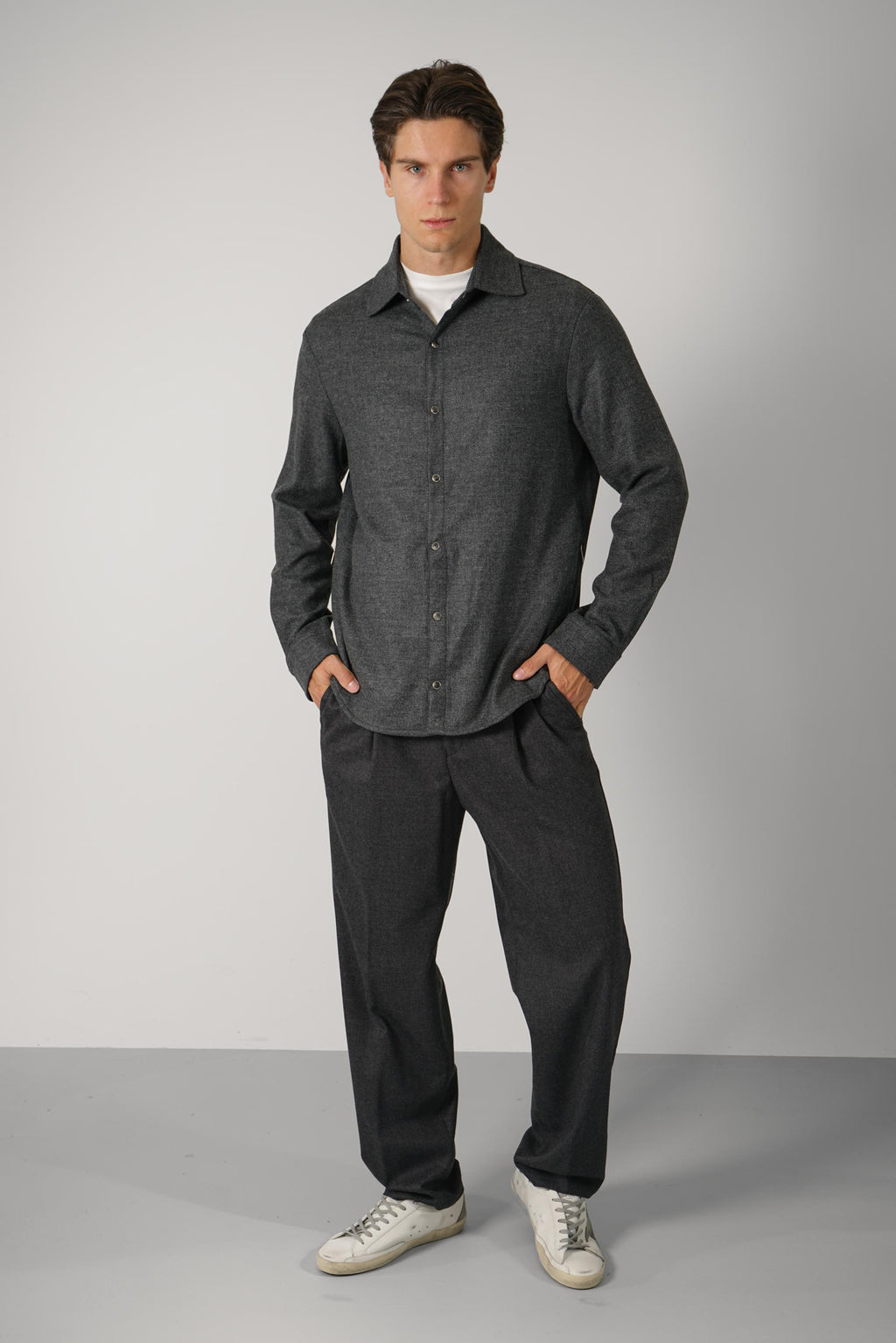 Marco Pescarolo  Zenith Shirt Jacket – 04 grey