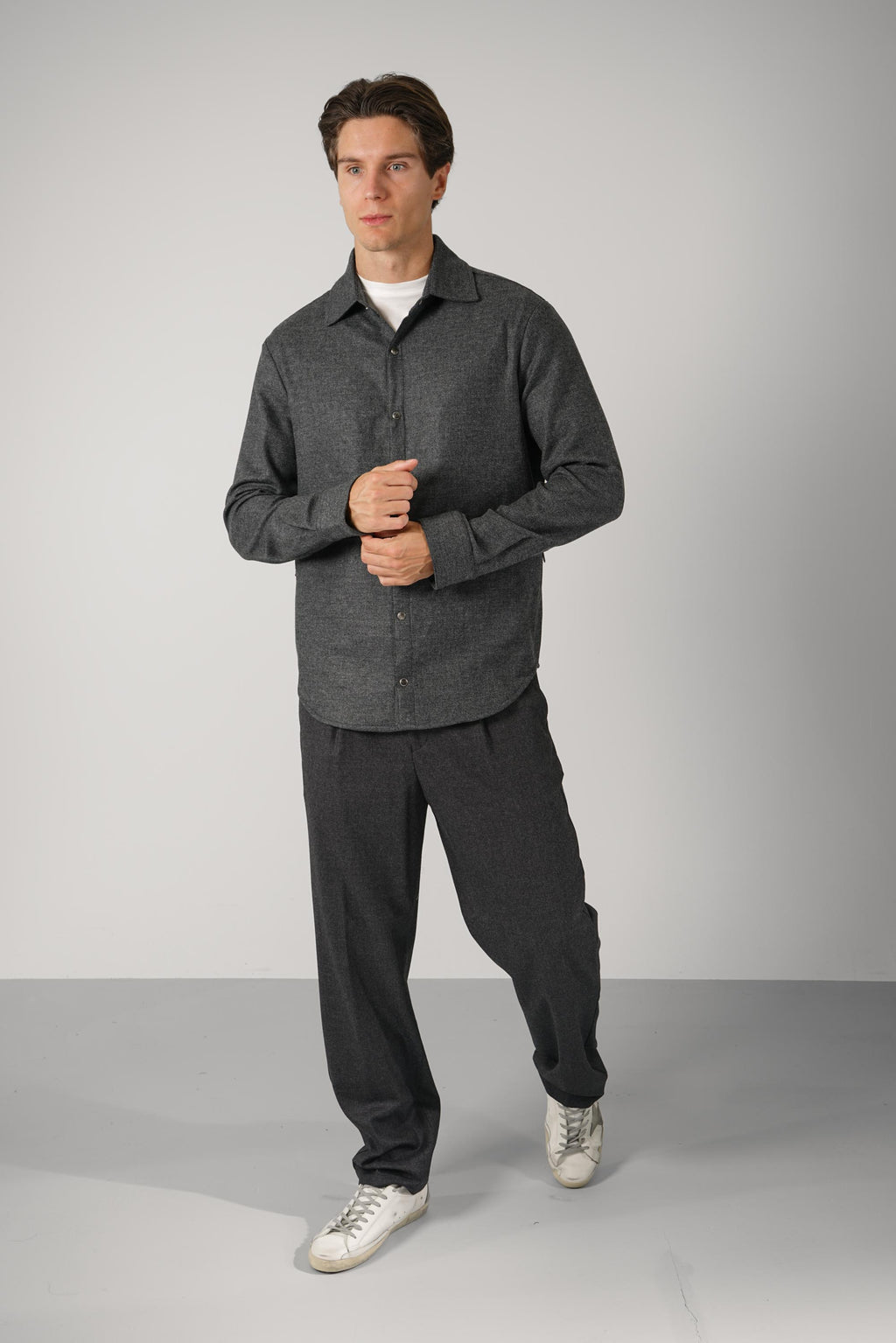 Marco Pescarolo  Zenith Shirt Jacket – 04 grey
