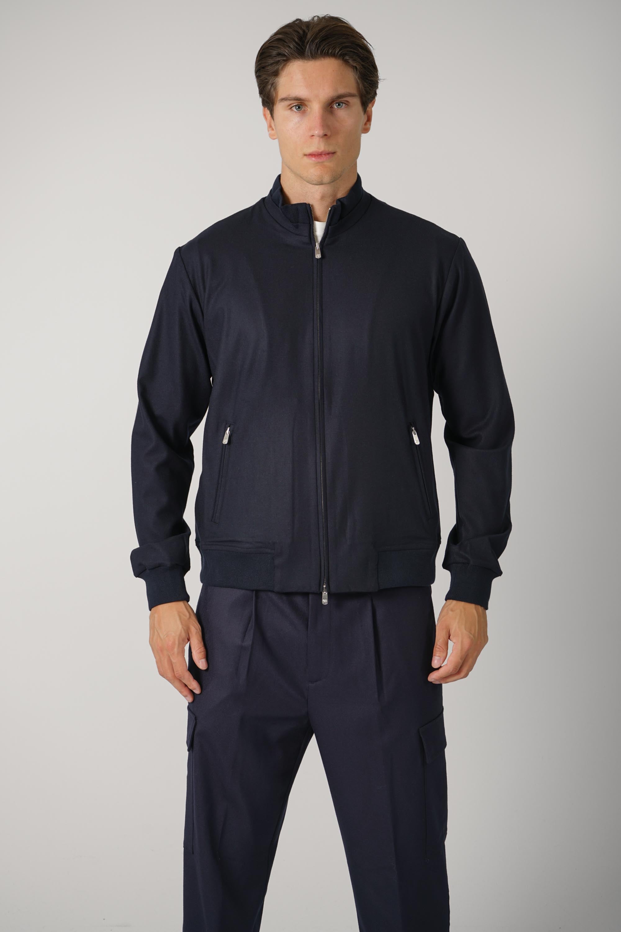 Marco Pescarolo Icon Zip Jacket – 11 navy