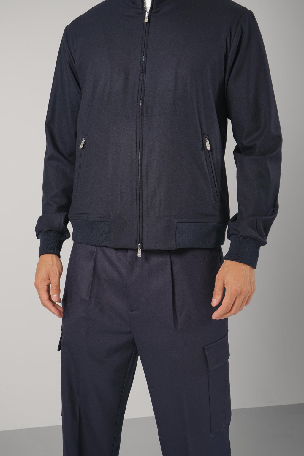 Marco Pescarolo Icon Zip Jacket – 11 navy