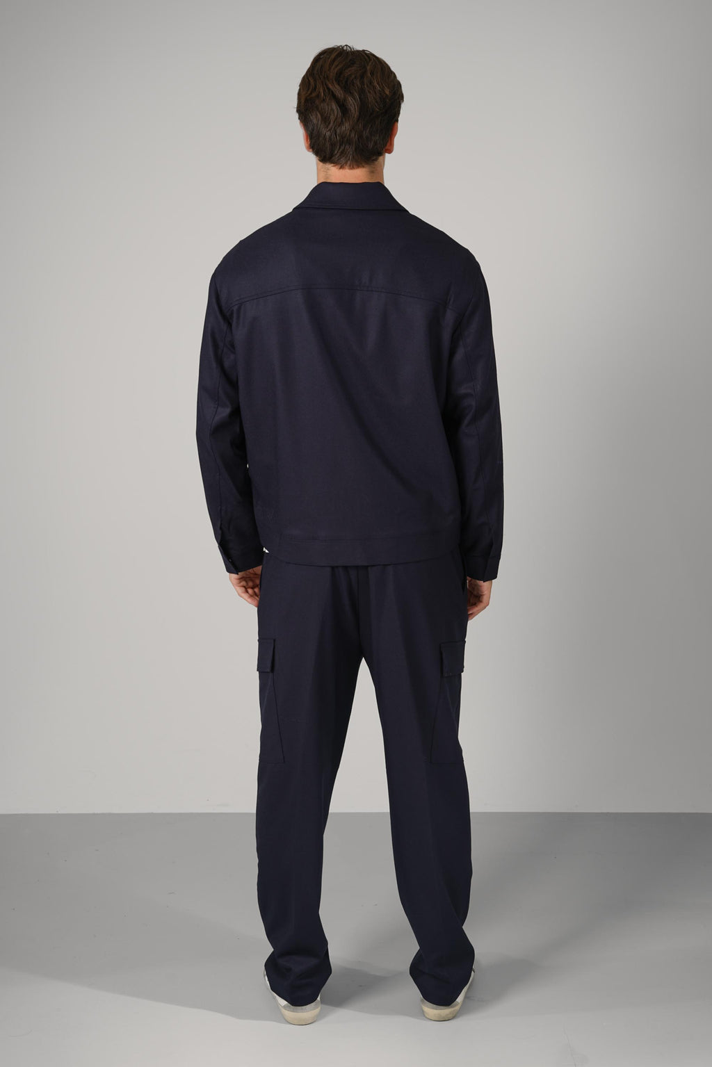 Marco Pescarolo Quarantuno Zip Jacket – 07 navy