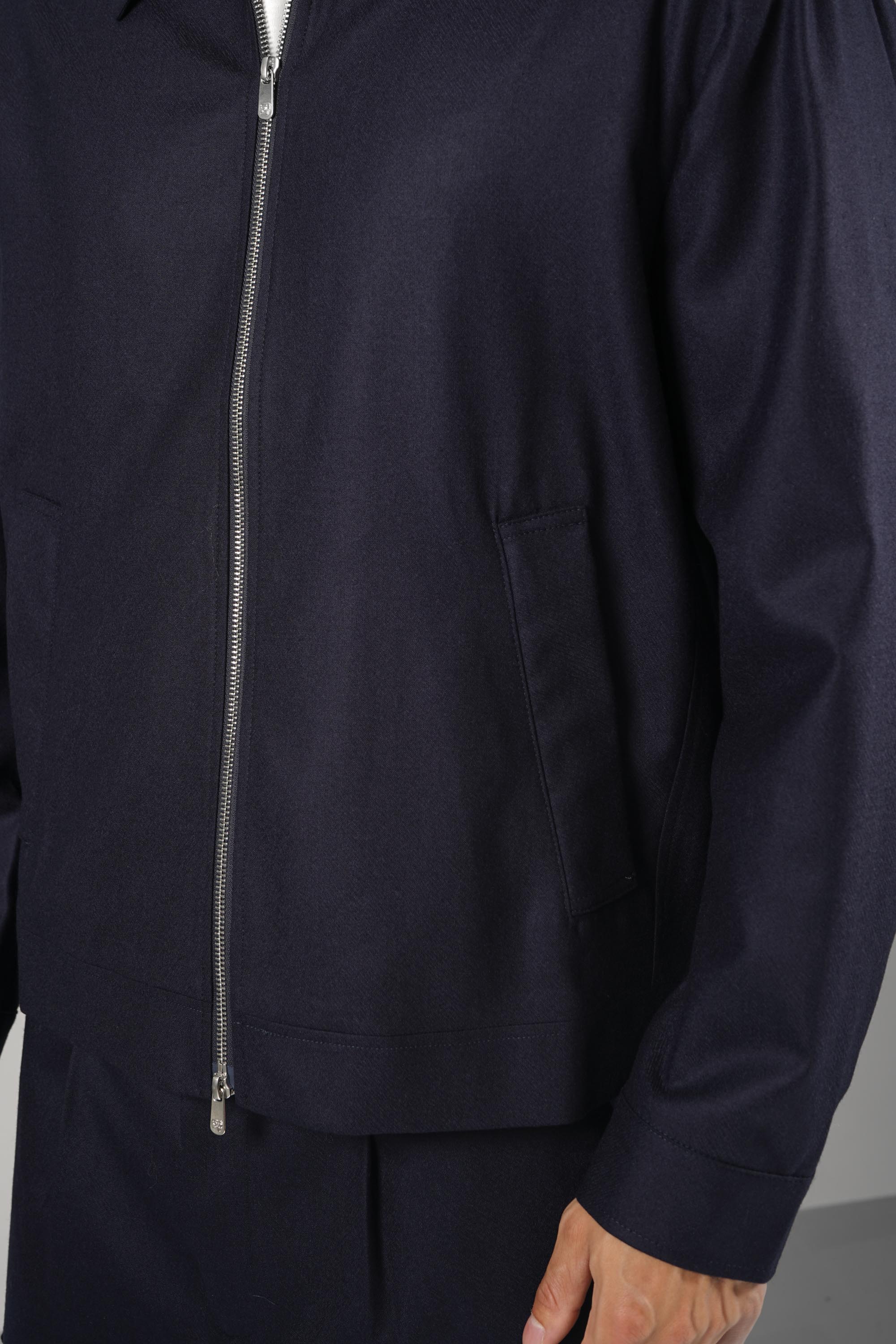 Marco Pescarolo Quarantuno Zip Jacket – 07 navy