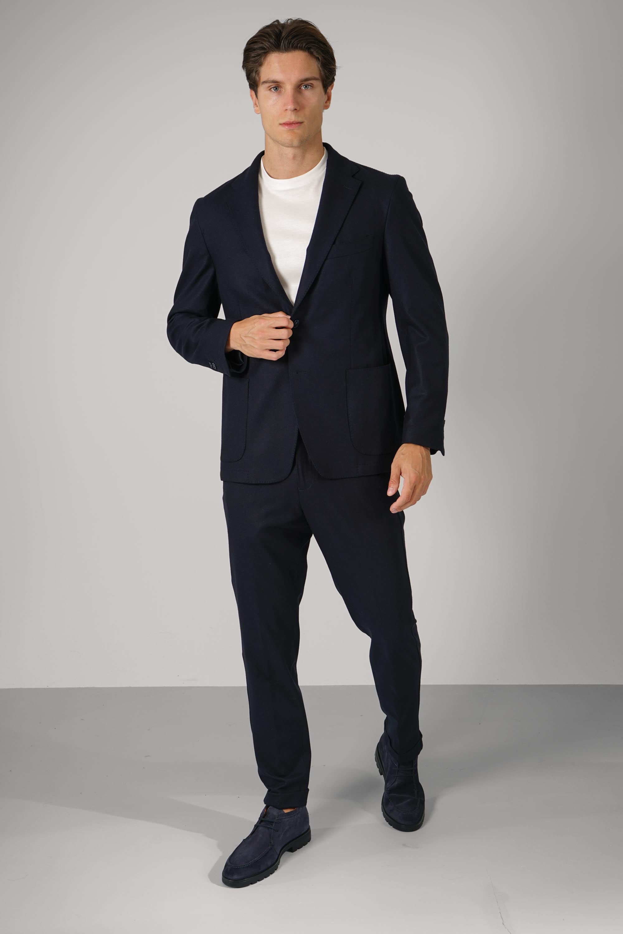 Marco Pescarolo Manu Zip+ris Trousers – 11 navy