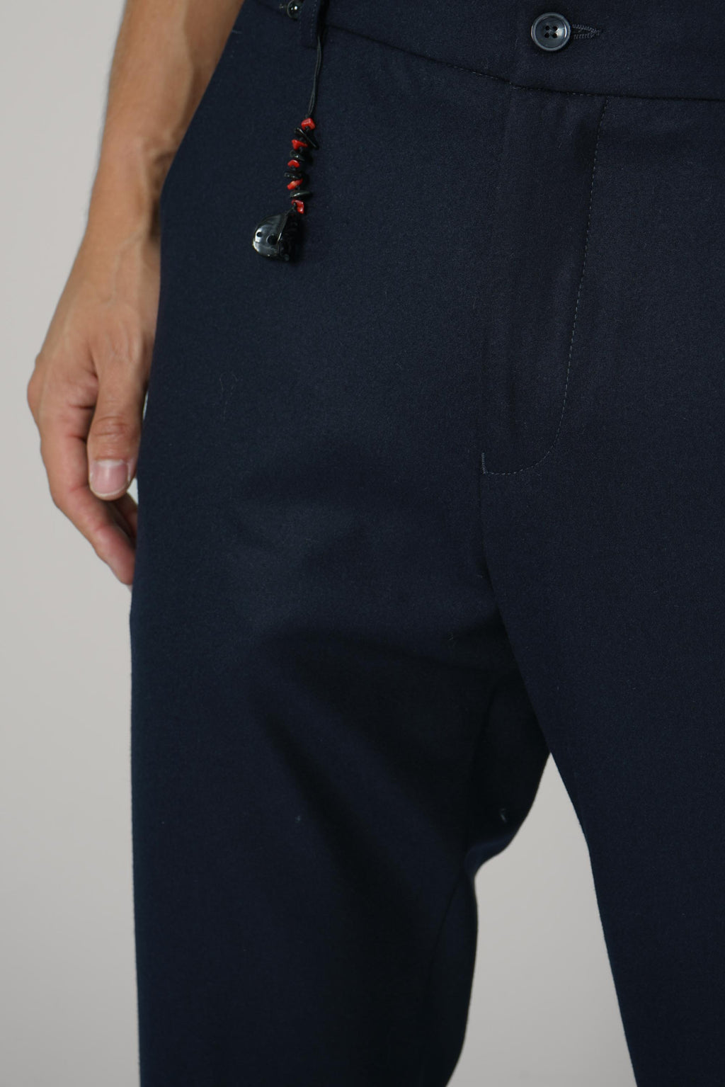 Marco Pescarolo Manu Zip+ris Trousers – 11 navy