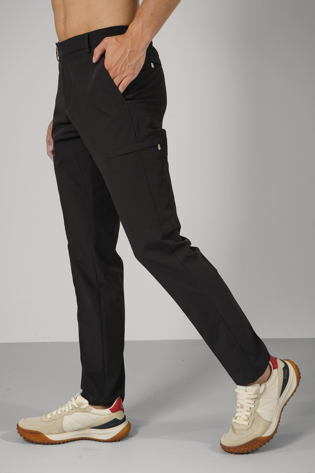 Marco Pescarolo  Metis Zip Trousers – 25 carbone