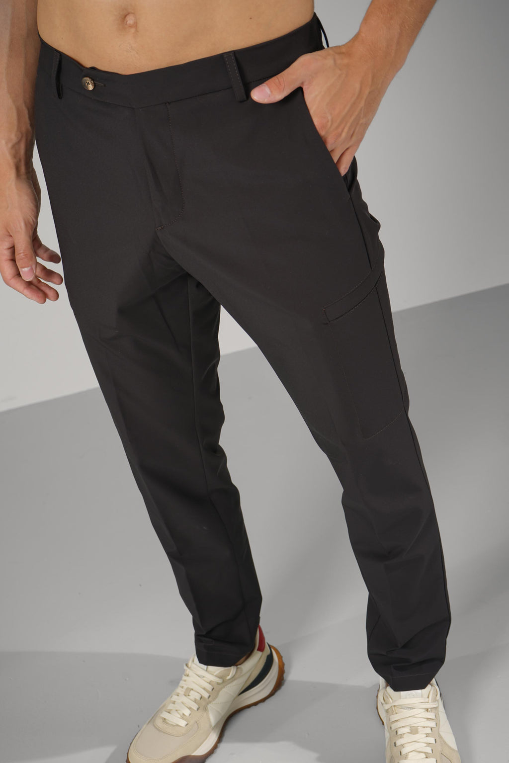 Marco Pescarolo  Metis Zip Trousers – 25 carbone