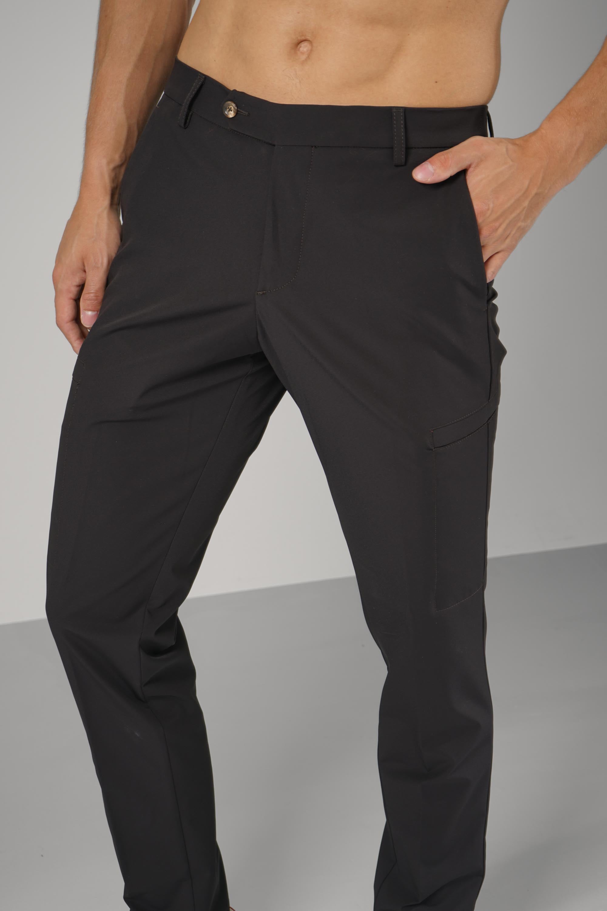 Marco Pescarolo  Metis Zip Trousers – 25 carbone