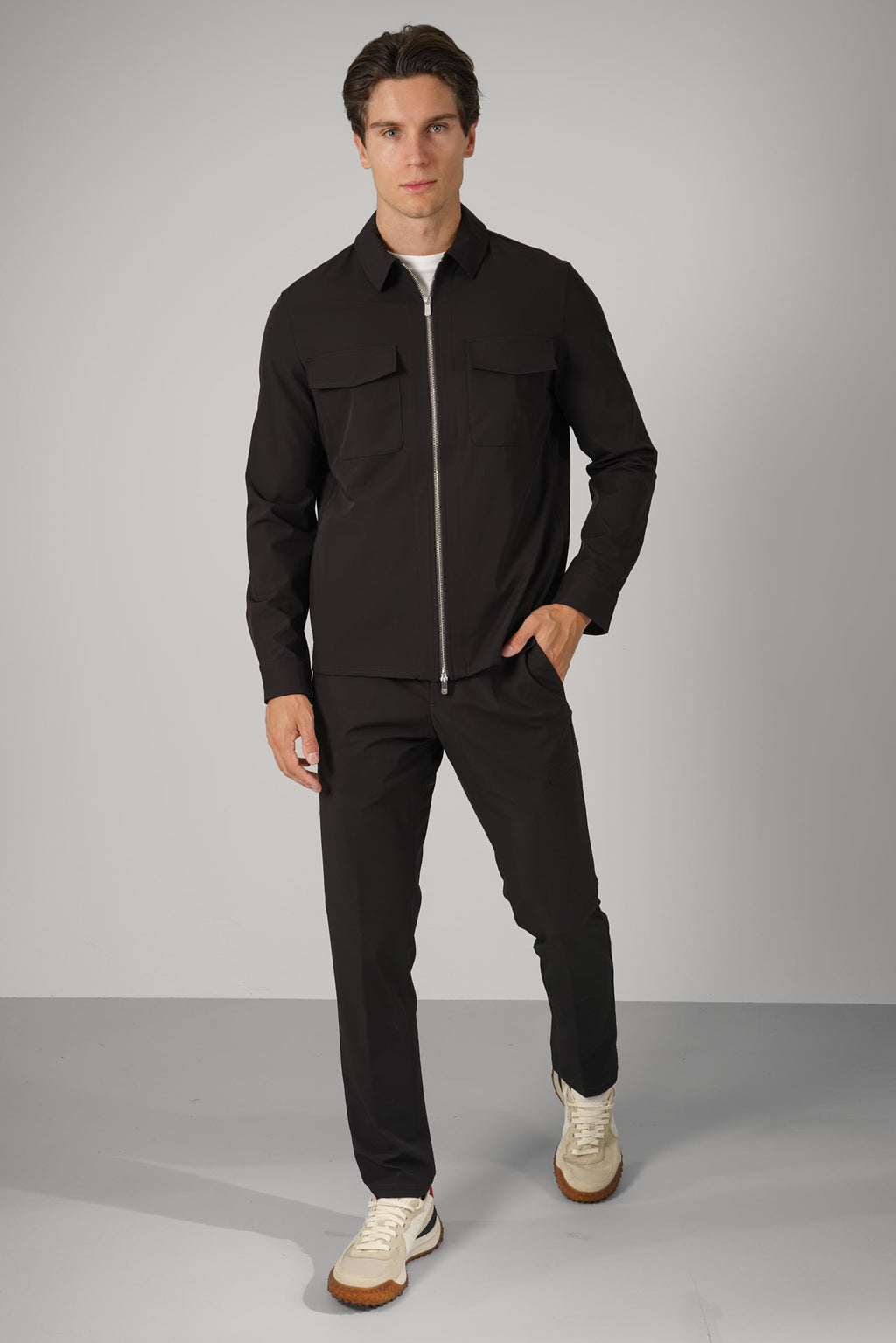 Marco Pescarolo  Urus Zip Jacket – 25 Carbone