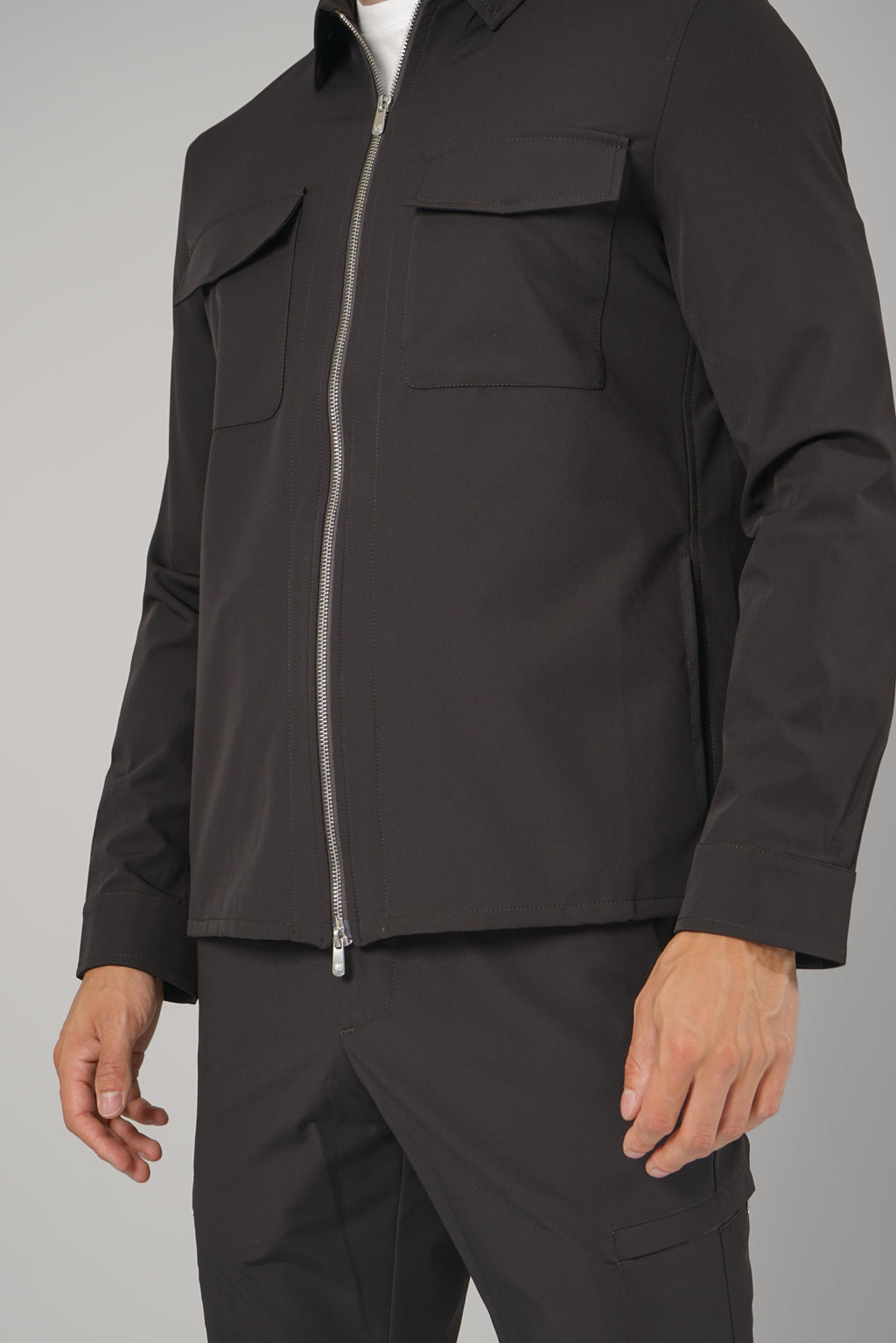 Marco Pescarolo  Urus Zip Jacket – 25 Carbone