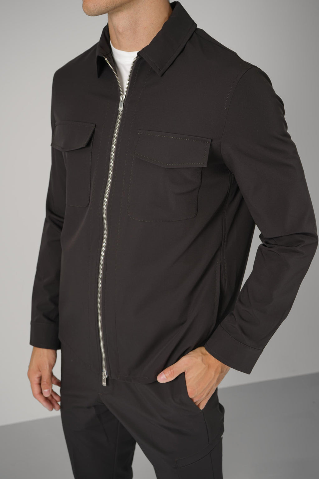 Marco Pescarolo  Urus Zip Jacket – 25 Carbone