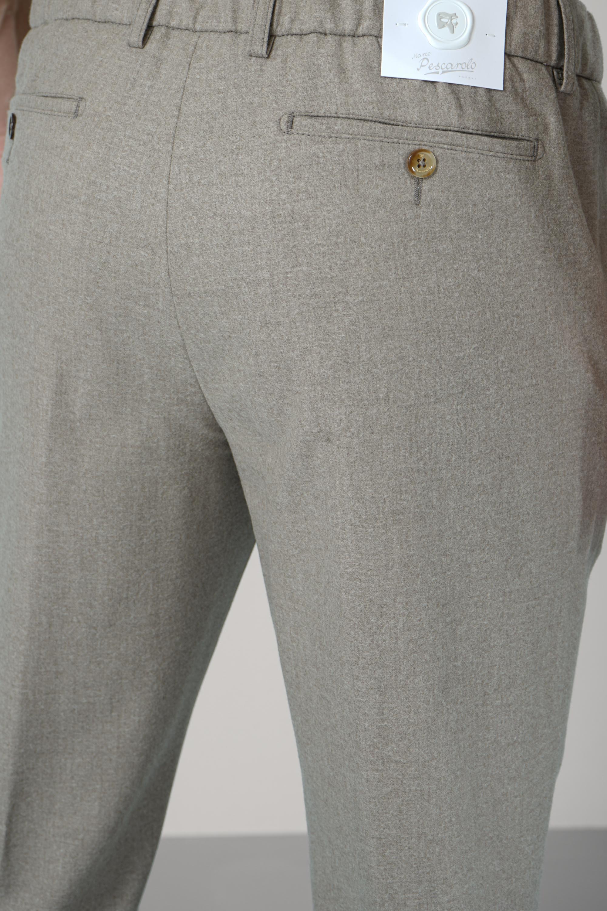 Marco Pescarolo Manu Zip+ris Trousers – 04 sand