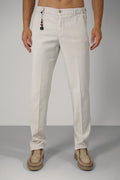 Marco Pescarolo  Manu Zip Trousers – MP02 light grey