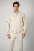 Marco Pescarolo  Icon Zip Jacket – 01 beige