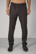 Marco Pescarolo  Vento Zip Trousers – 19 brown