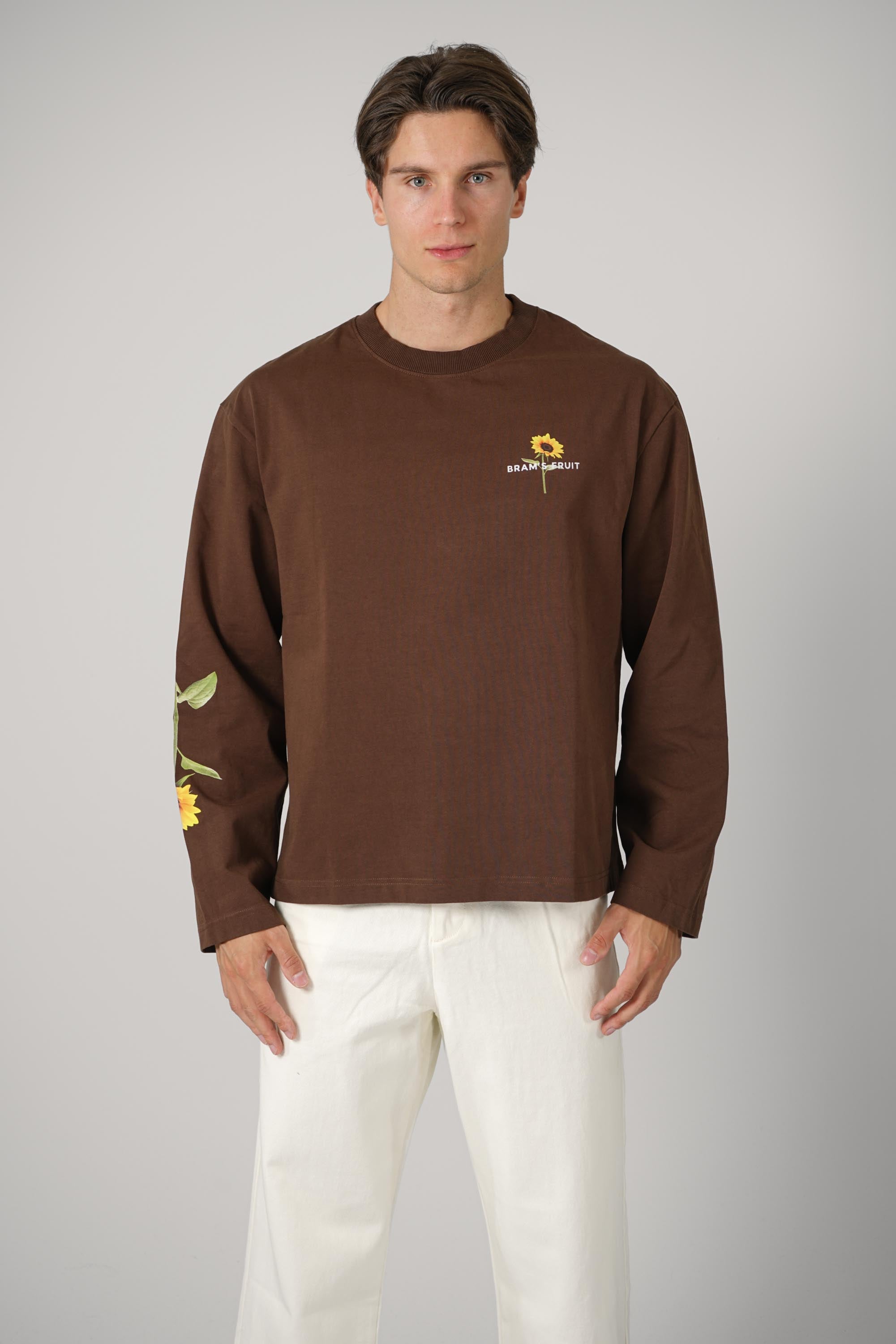 Bram's Fruit Sunflower Longsleeve – Brown
