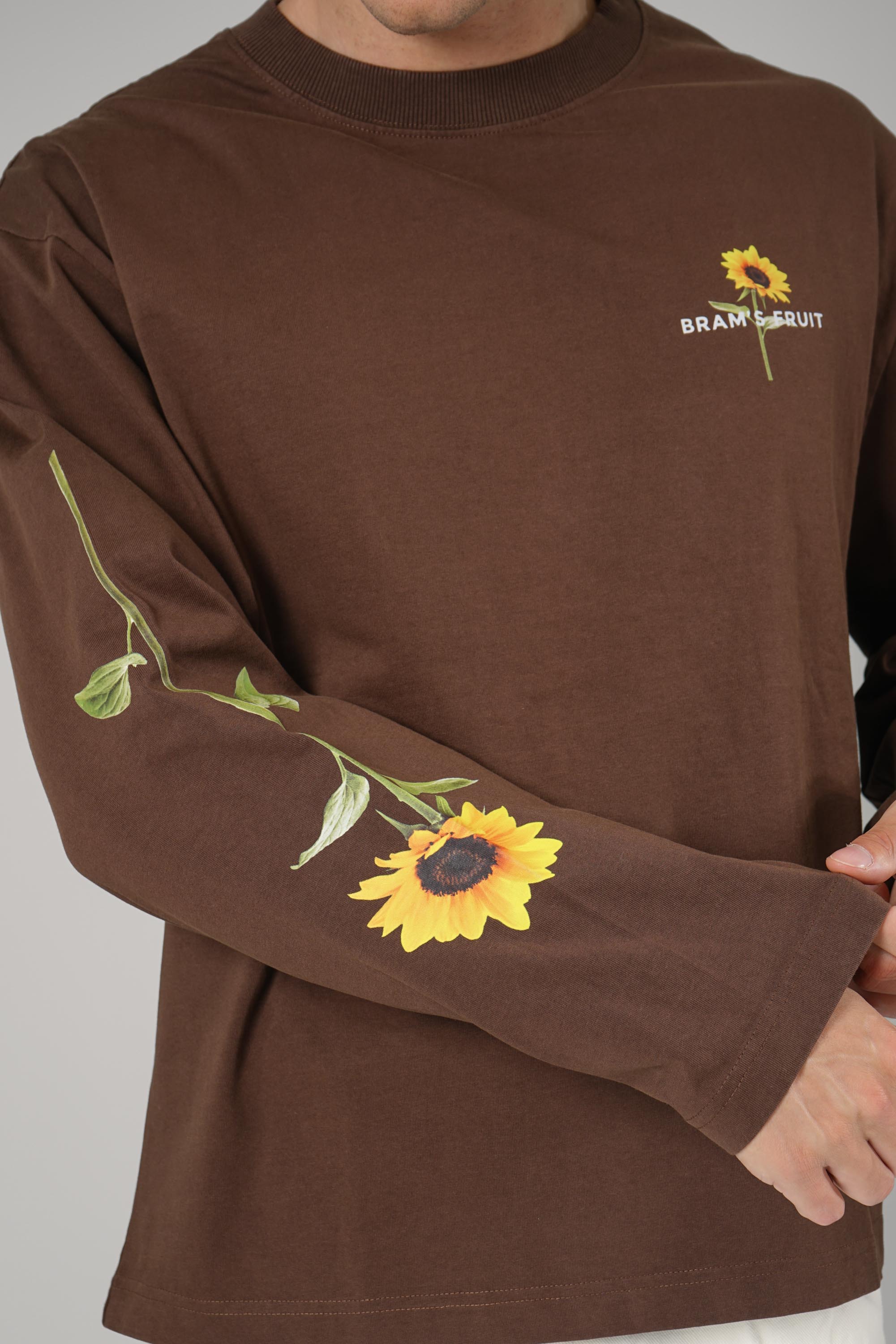 Bram's Fruit Sunflower Longsleeve – Brown