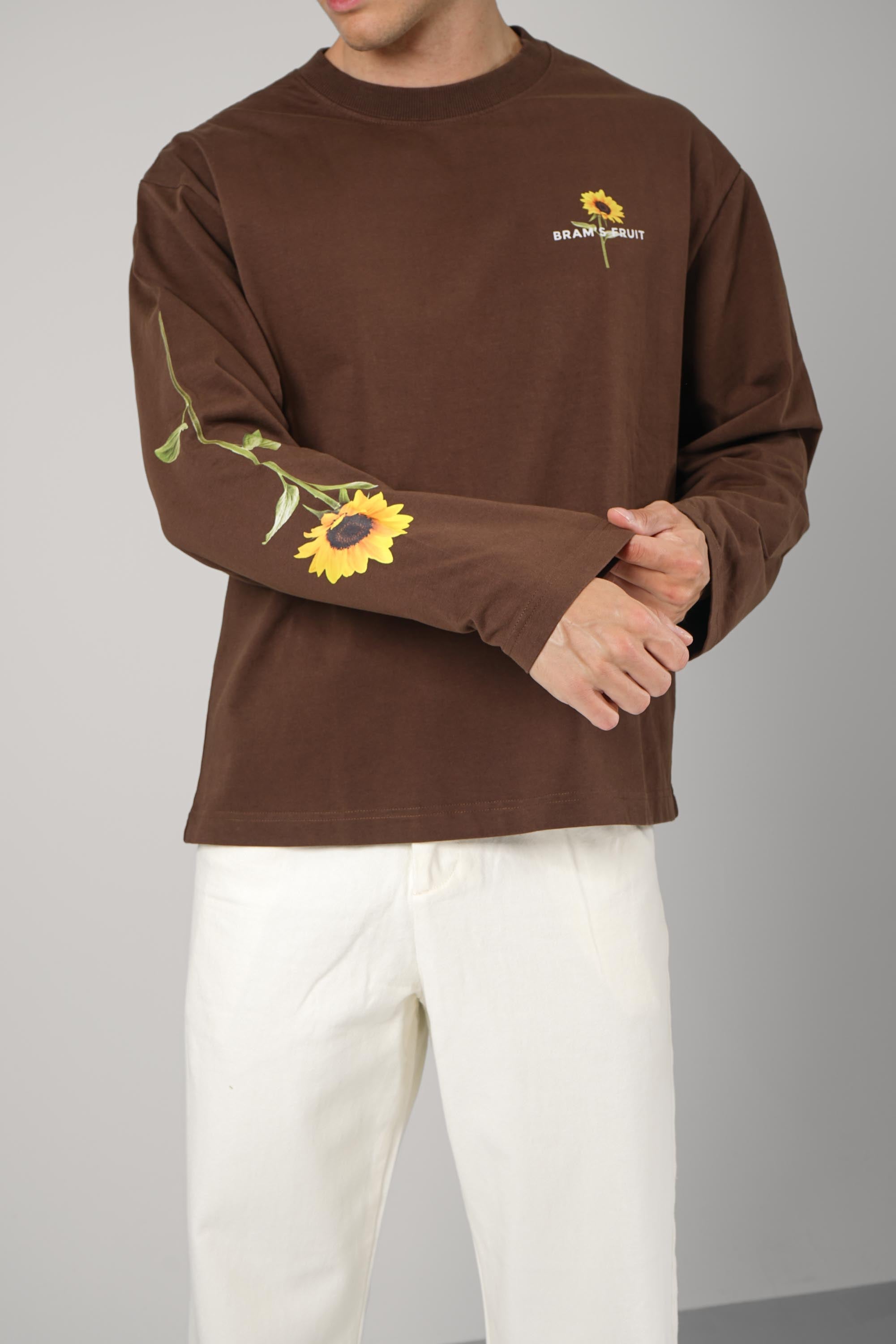 Bram's Fruit Sunflower Longsleeve – Brown