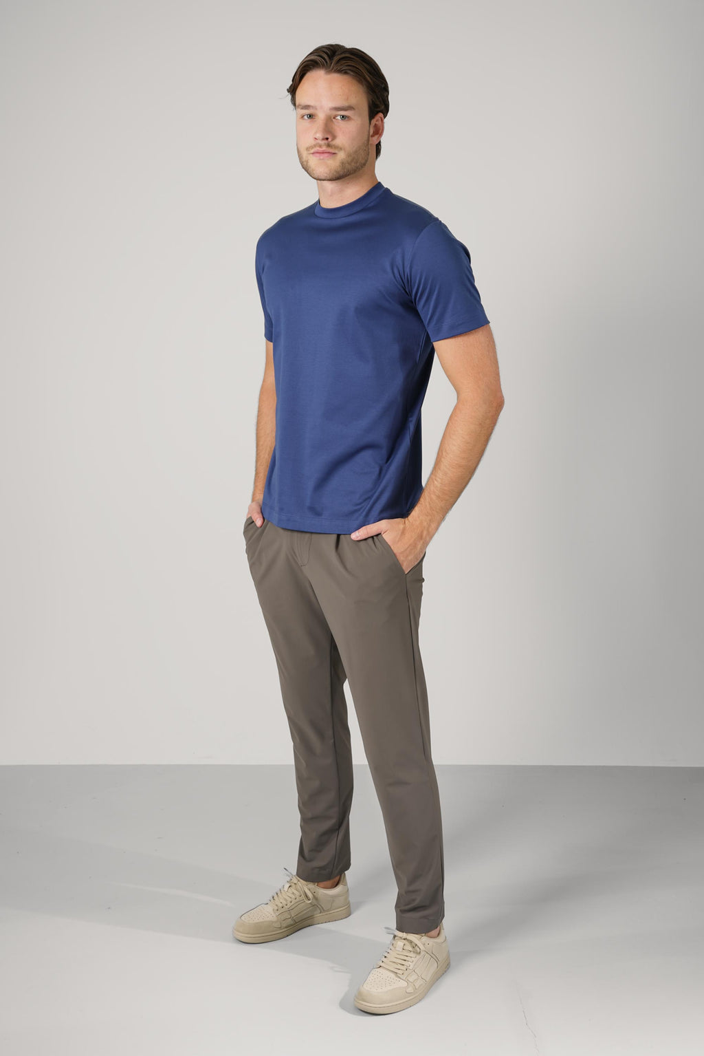 Interlock Supima T-Shirt – Blue Whale