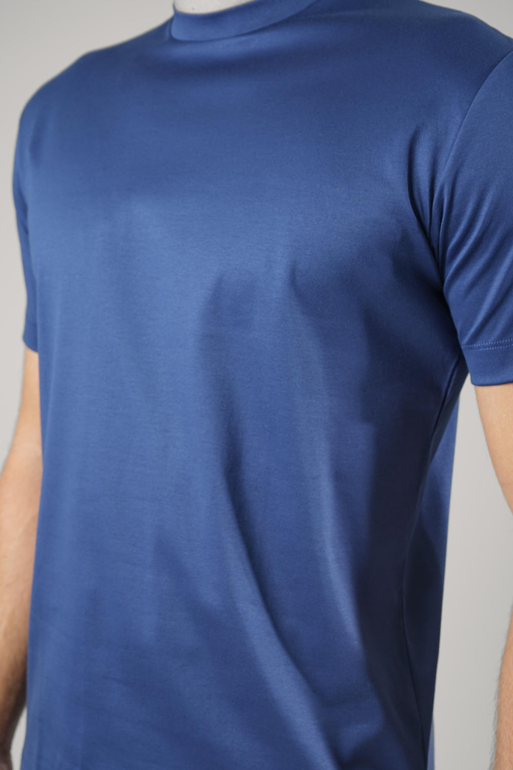 Interlock Supima T-Shirt – Blue Whale