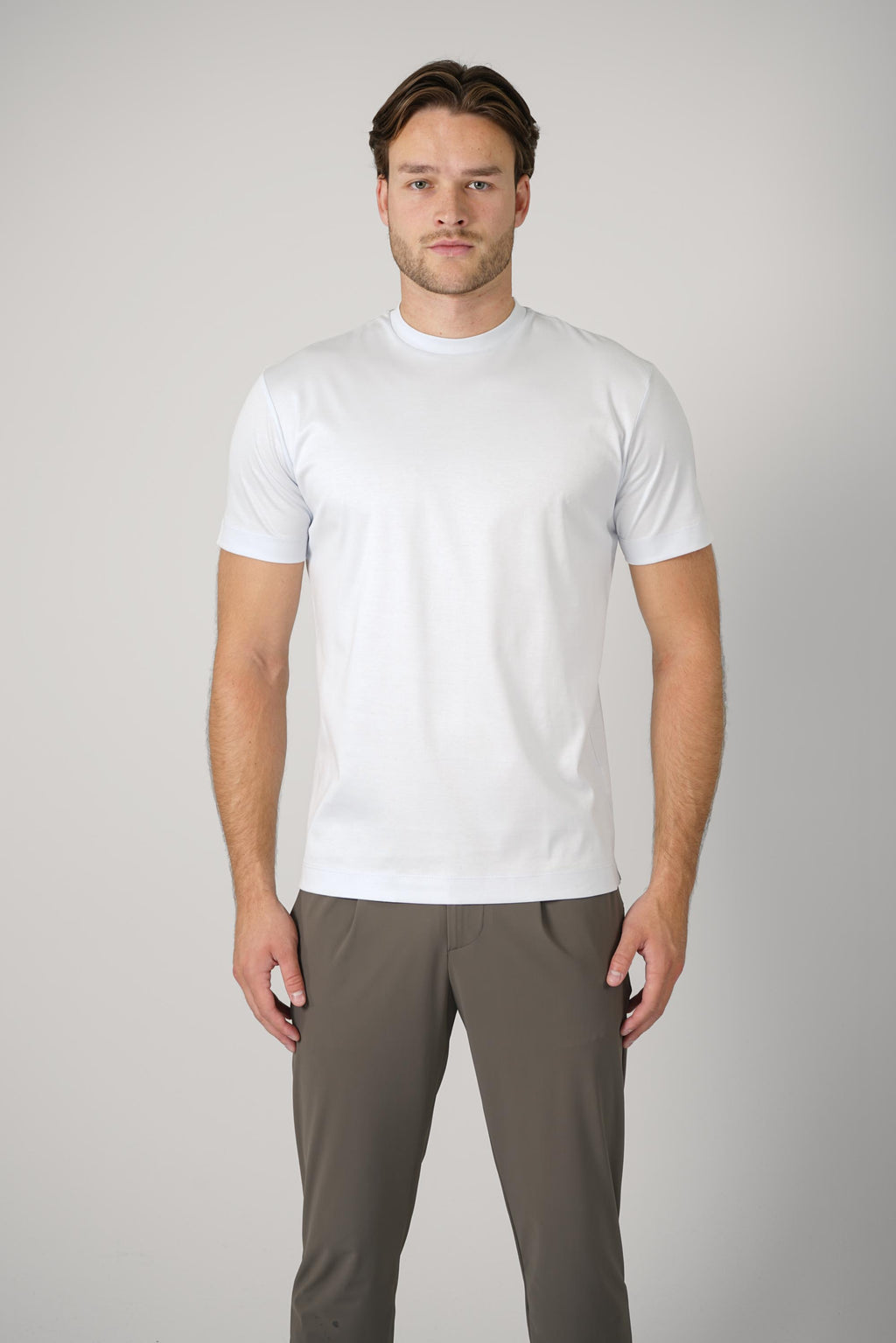 Interlock Supima T-Shirt – Angel Blue