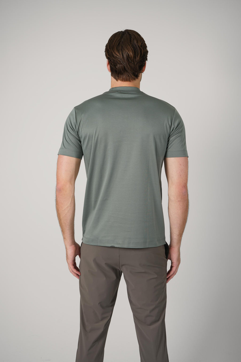 Interlock Supima T-Shirt – Olive
