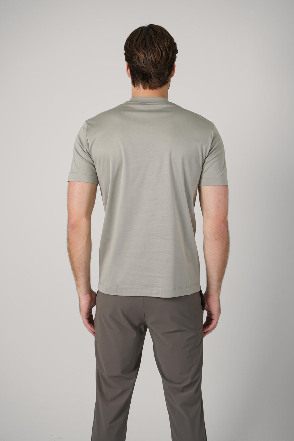 Interlock Supima T-Shirt – Granite