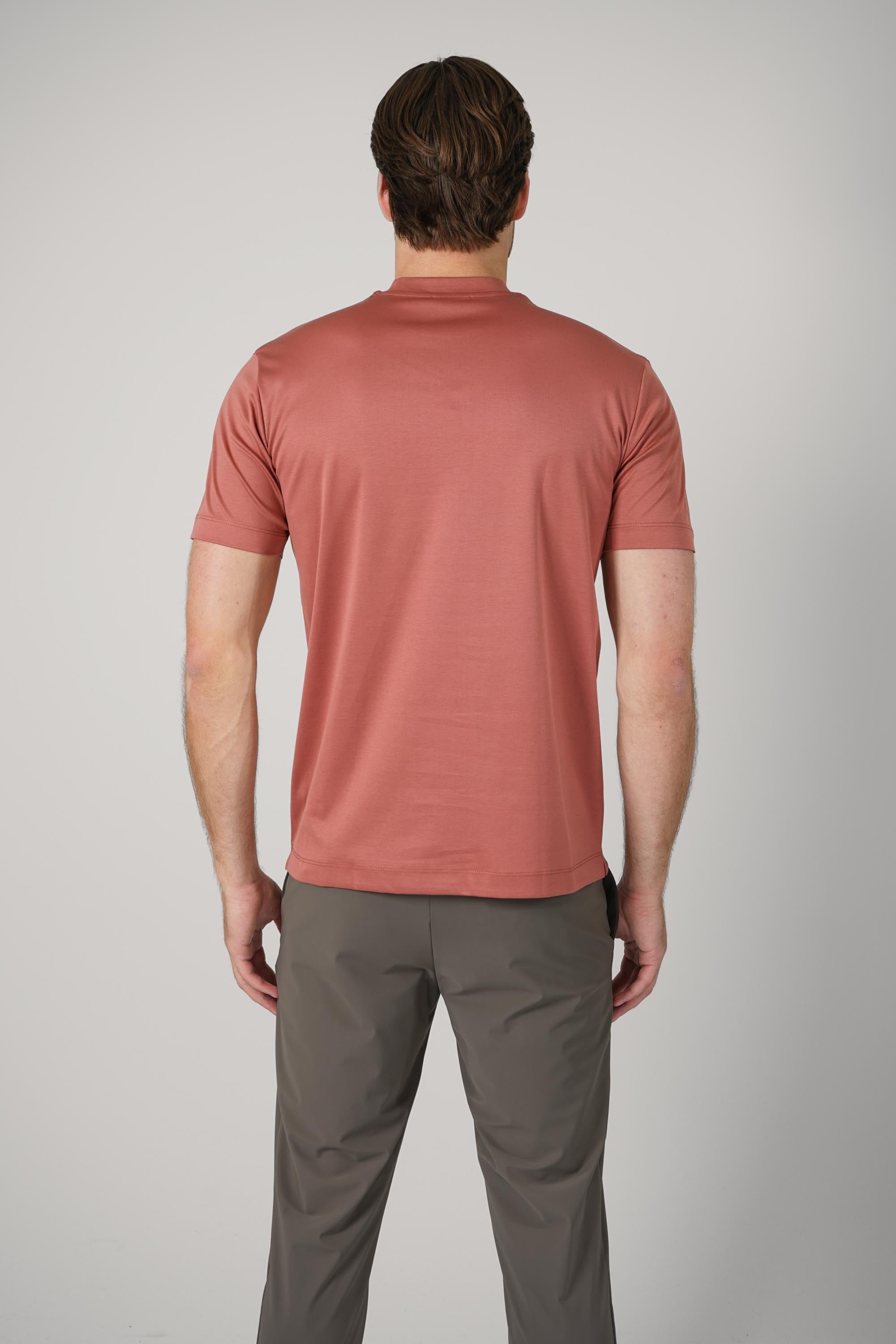 Interlock Supima T-Shirt – Rose Vale