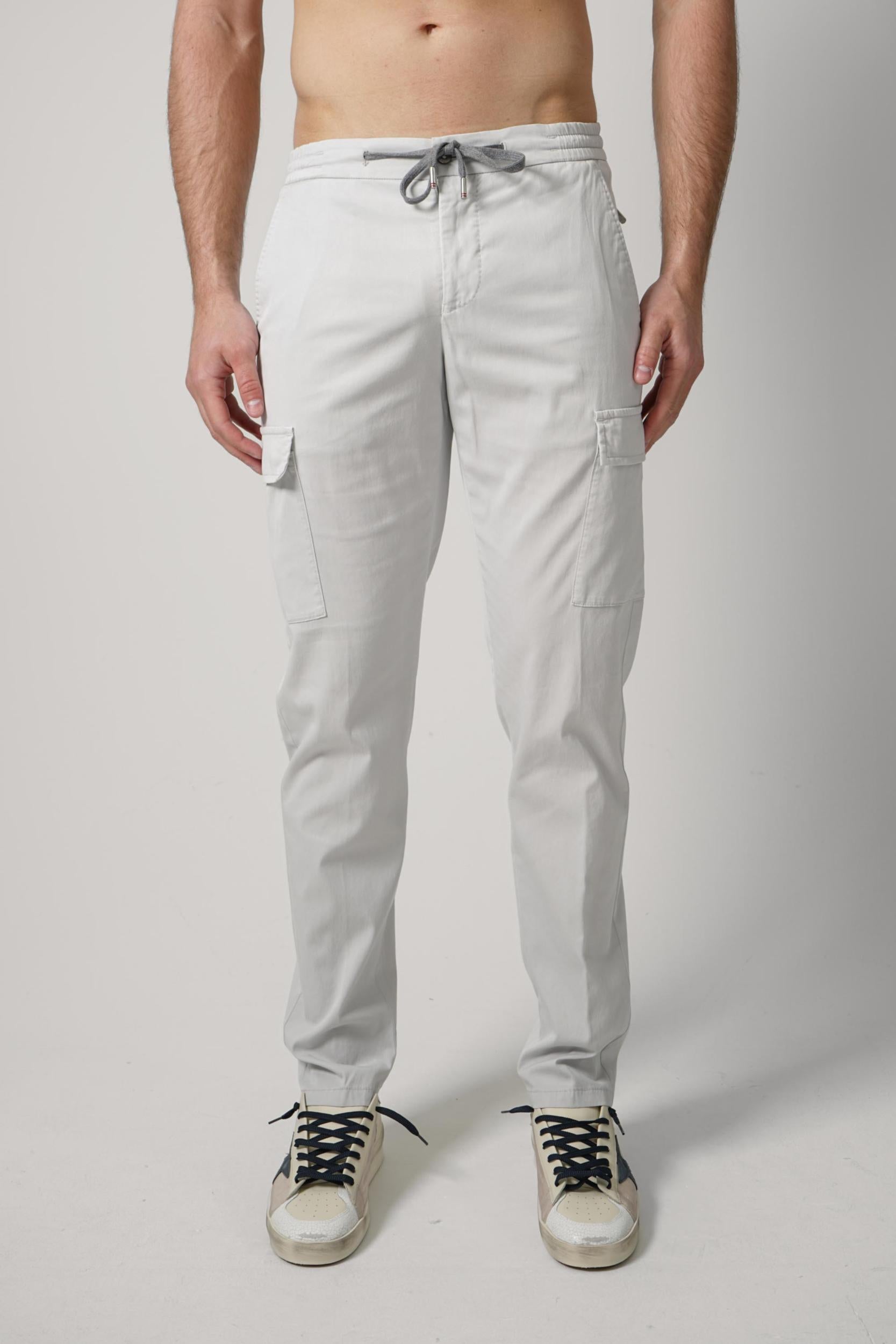 15 Marco Pescarolo Tor Trousers Grey