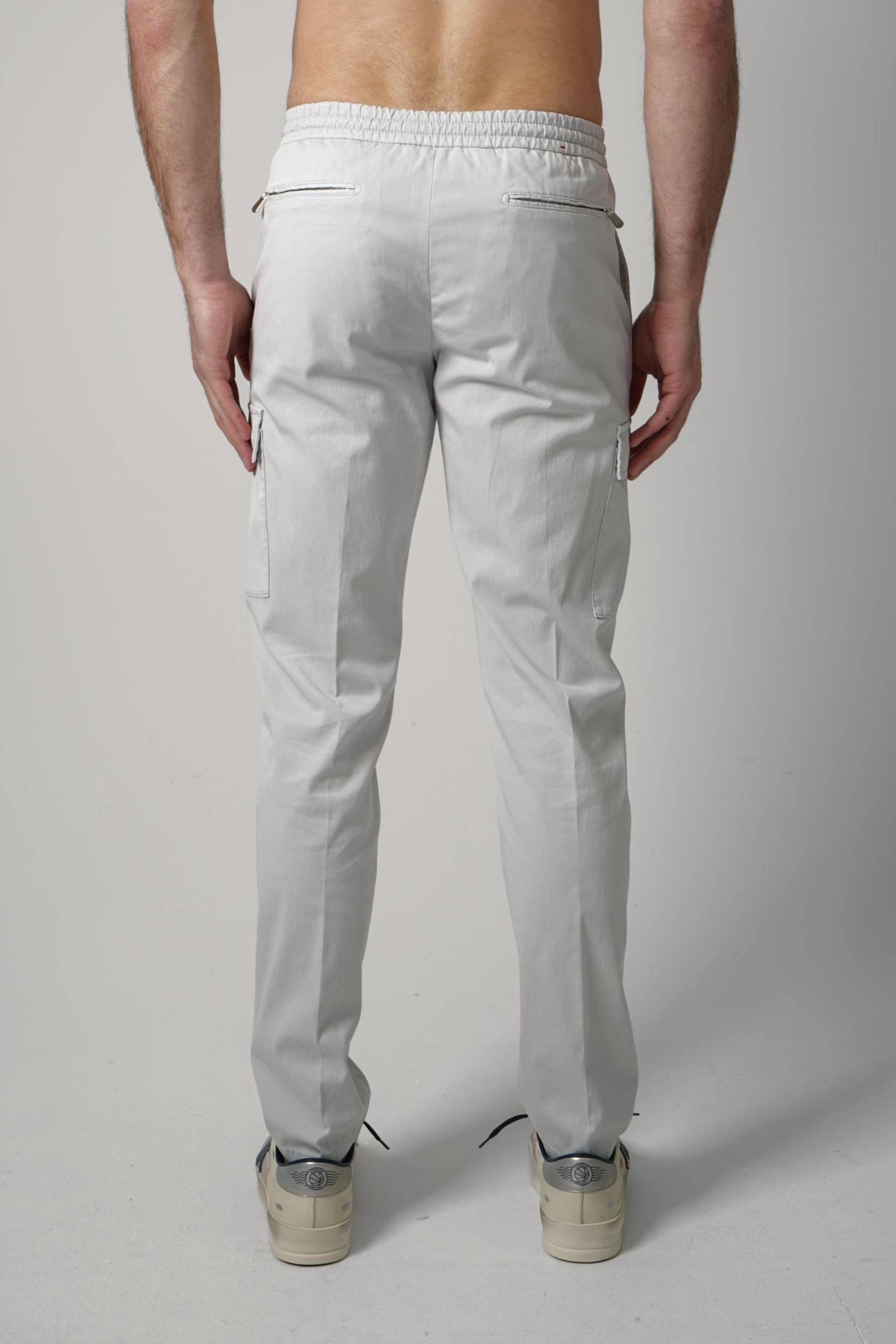 15 Marco Pescarolo Tor Trousers Grey