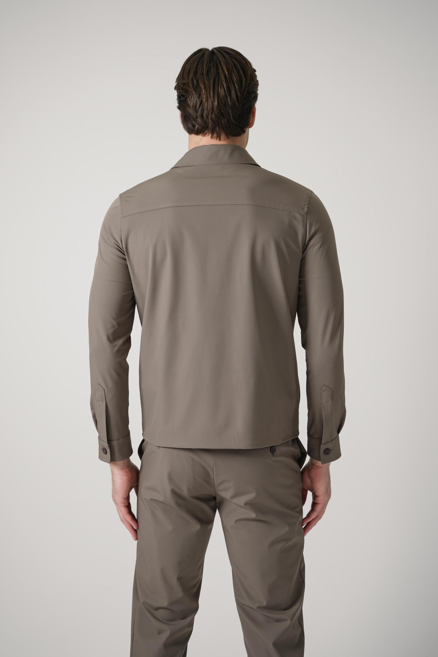 15 Marco Pescarolo Urus Jacket Taupe