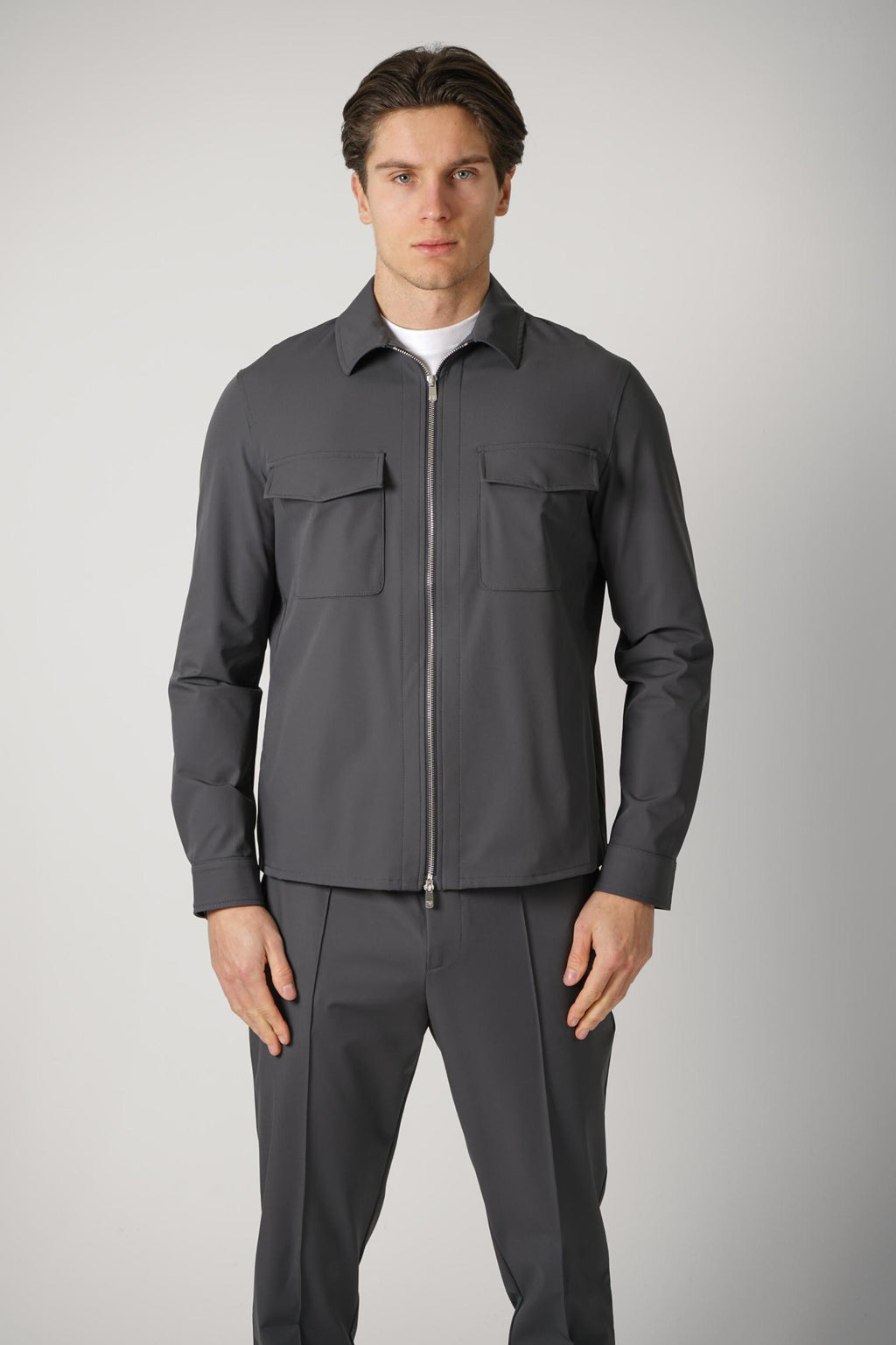 16 Marco Pescarolo Urus Jacket Grey