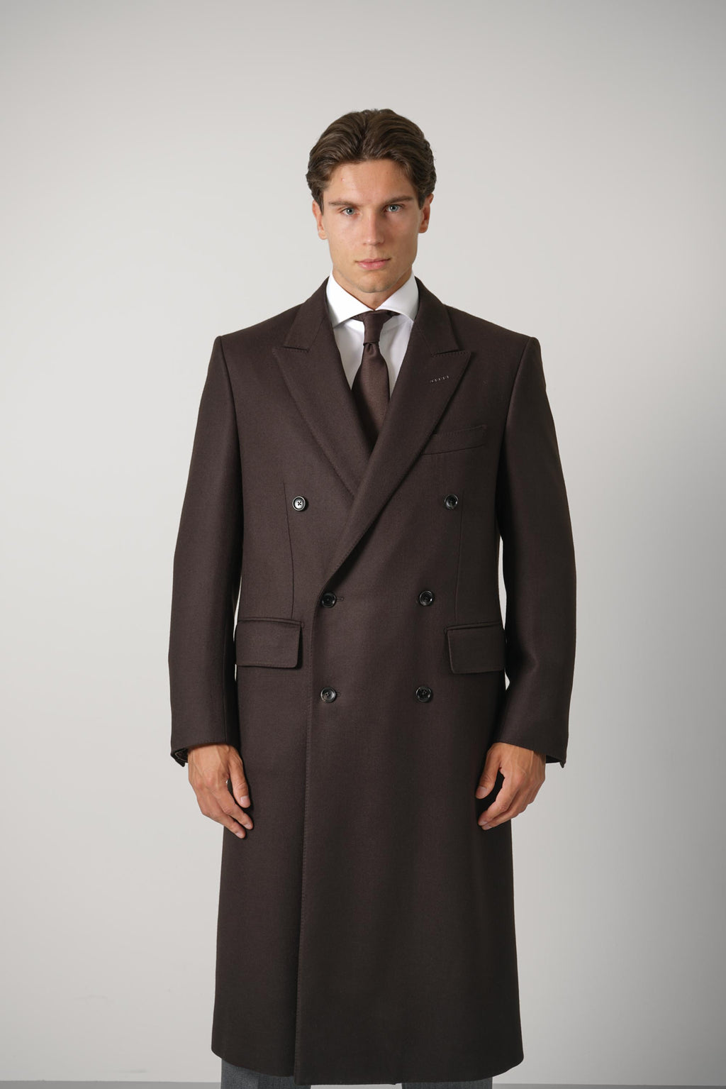 Double Splittable Soft Wool DB Coat FL – Deep Brown