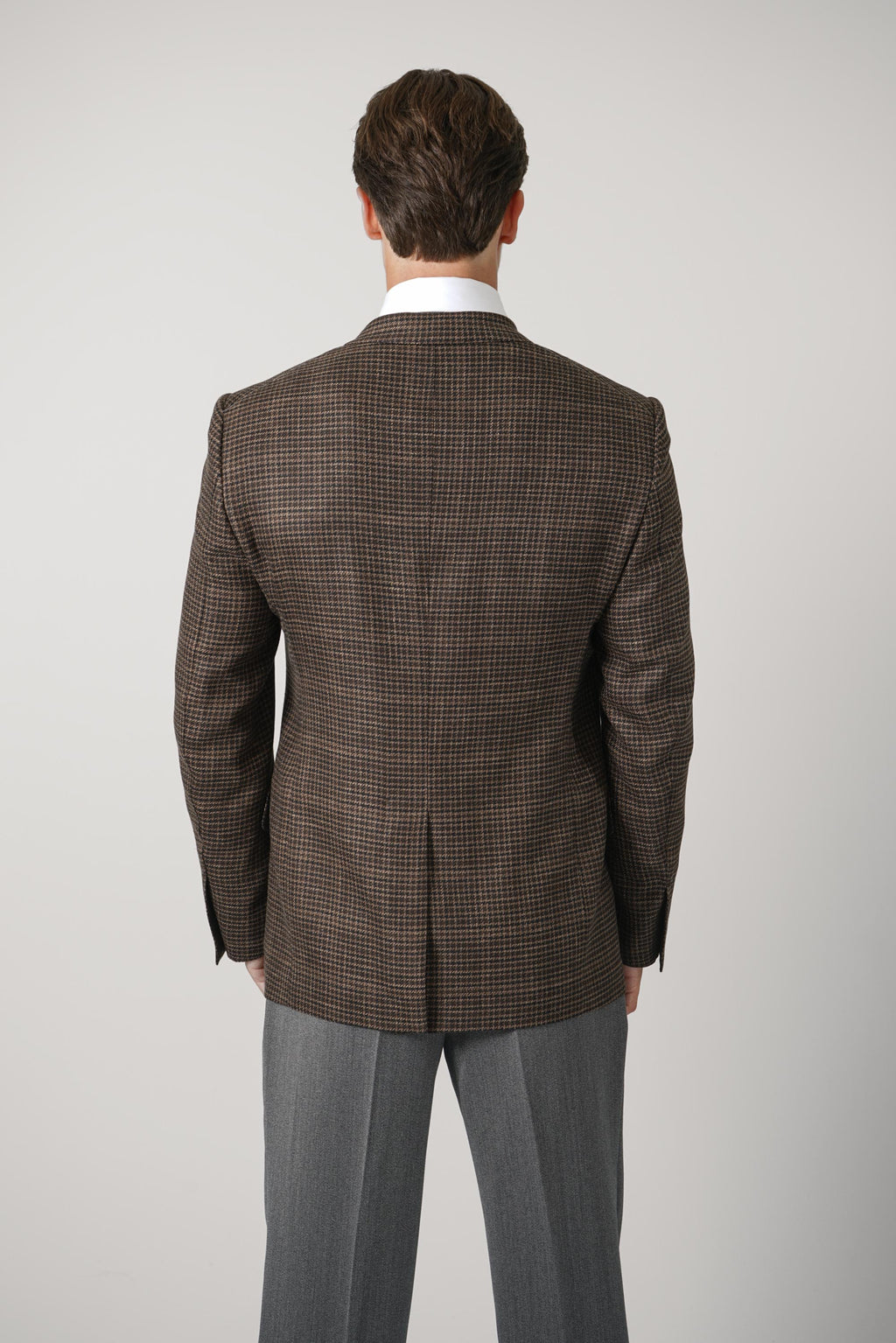 Irregular Damier Shelton SB Jacket – Black&Brown