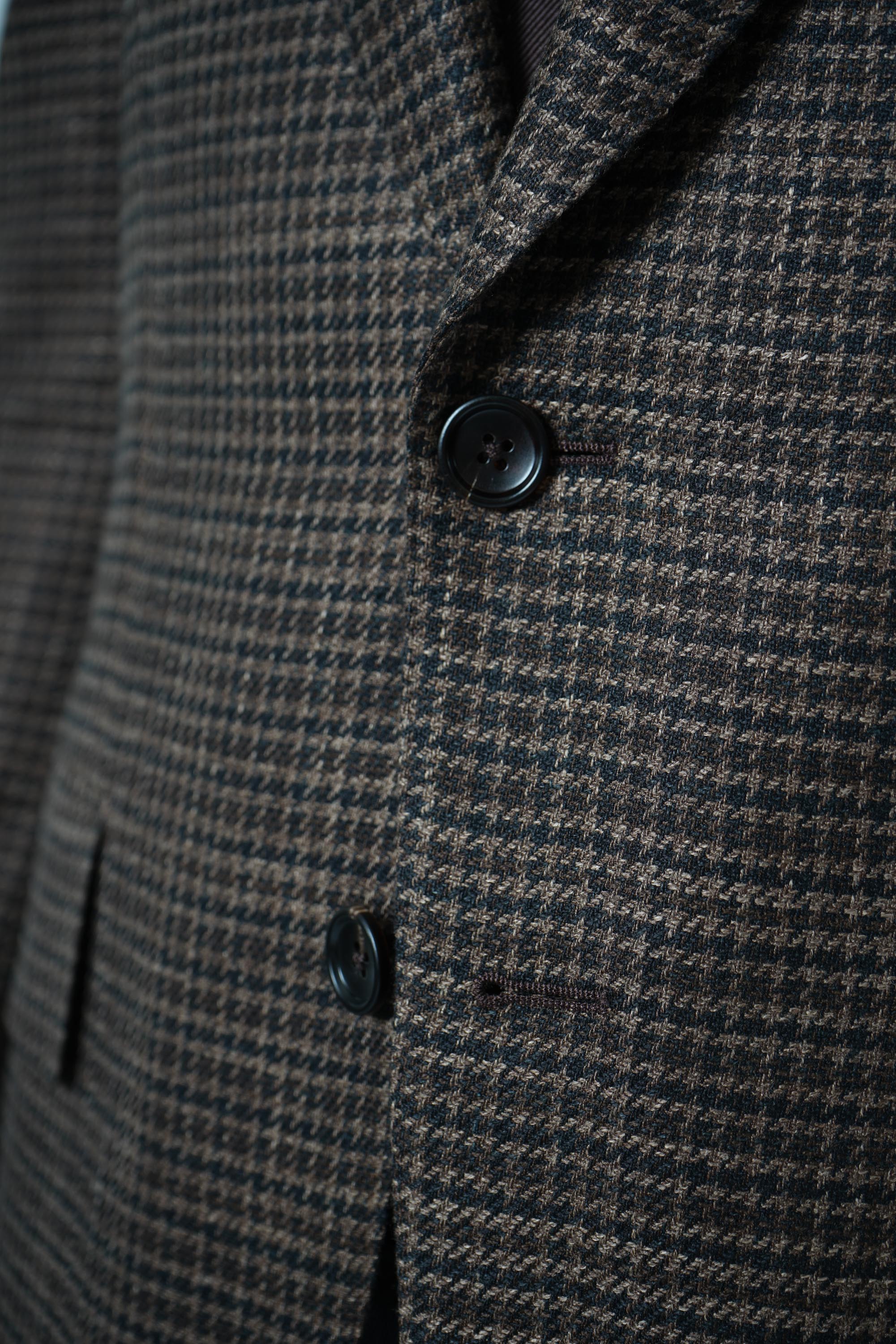 Irregular Damier Shelton SB Jacket – Black&Brown