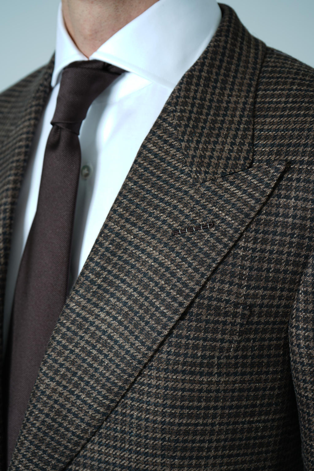 Irregular Damier Shelton SB Jacket – Black&Brown