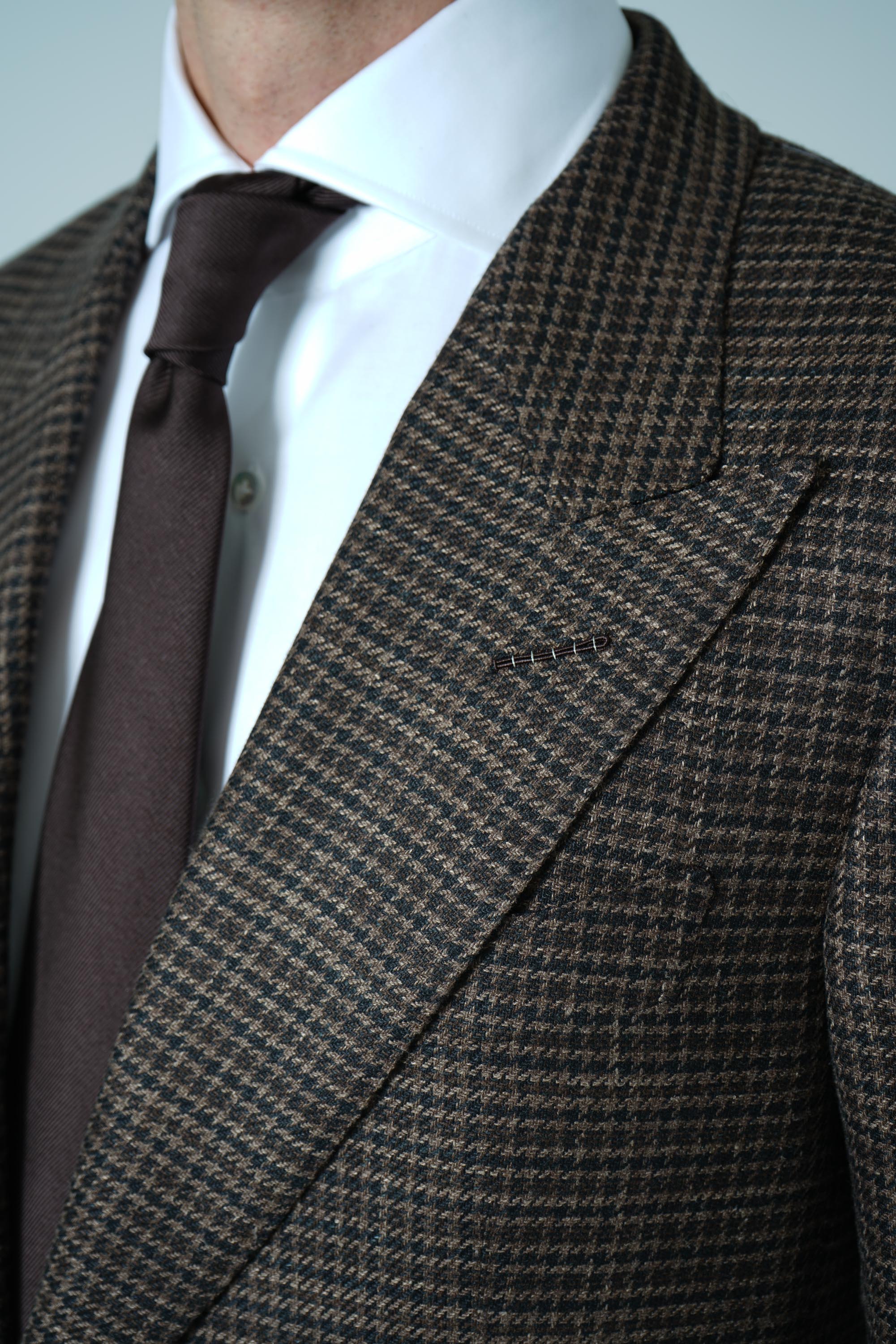Irregular Damier Shelton SB Jacket – Black&Brown